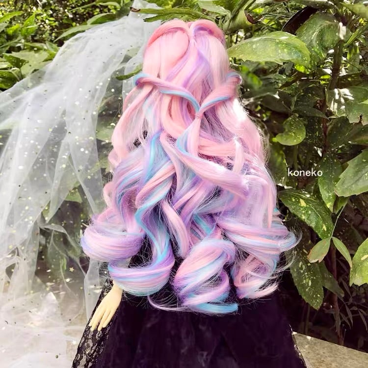 展示用④ BJDドール用ウィッグ キャラクターCOS オーダー製作