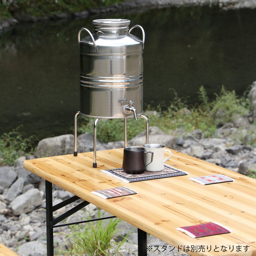 オイルドラム Oil Drum 10L ステンレス製 ディスペンサー ウォーター