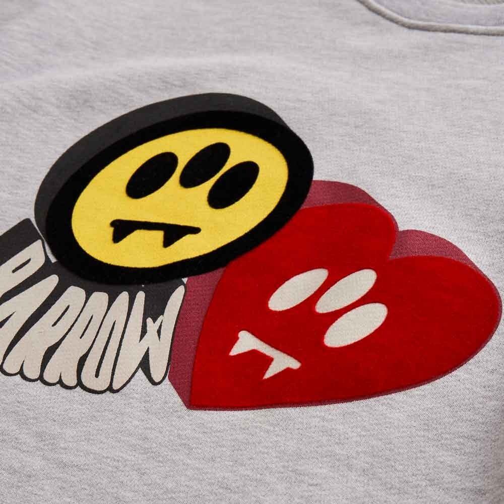 BARROW/バロウ-Barrow Crew Neck Sweatshirt With Print- | HEATZ｜ヒーツ