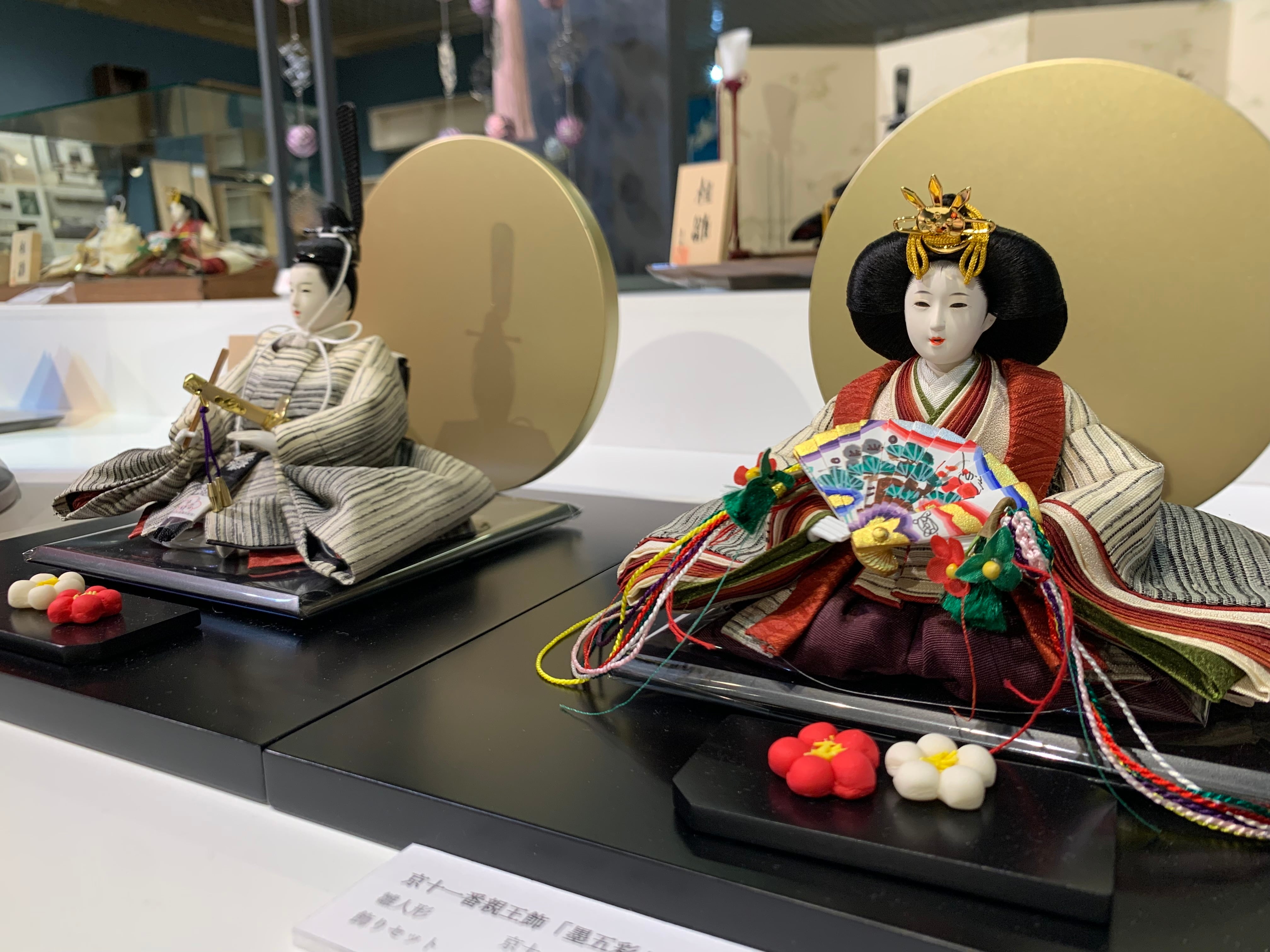 逸品】 桂雛 雛人形「京十一番親王 墨五彩」 茨城県デザイン