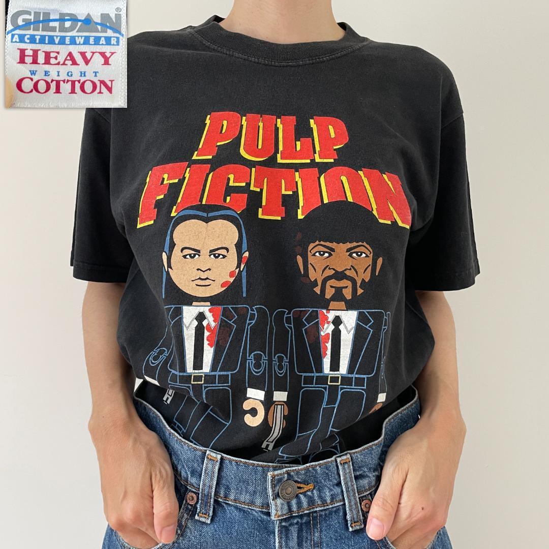 GF512 Tシャツ 映画 ムービーT 00s 90s パルプフィクション 黒T