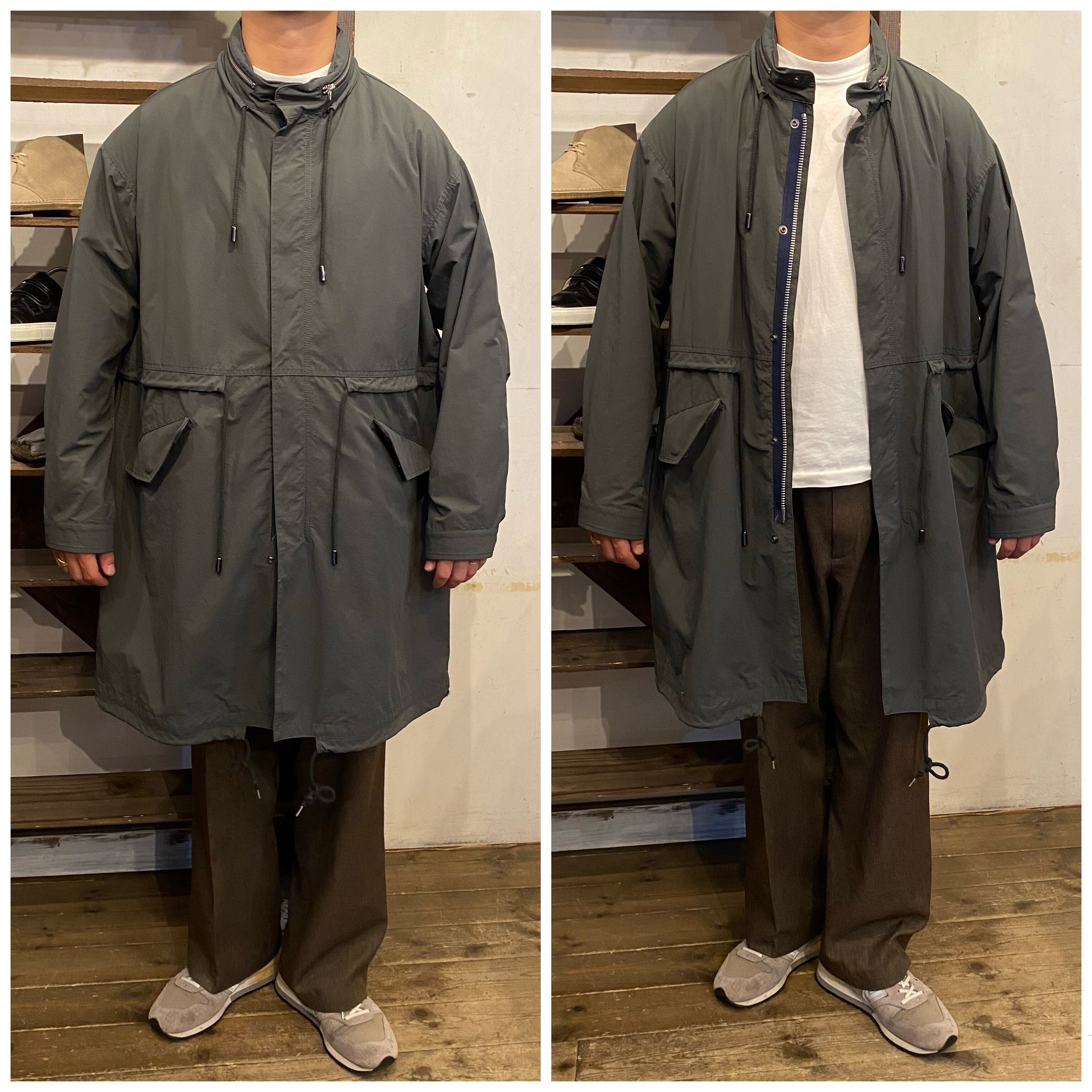 極美品⭕️】Name. ナイロンフィッシュテールコート | zuccaro