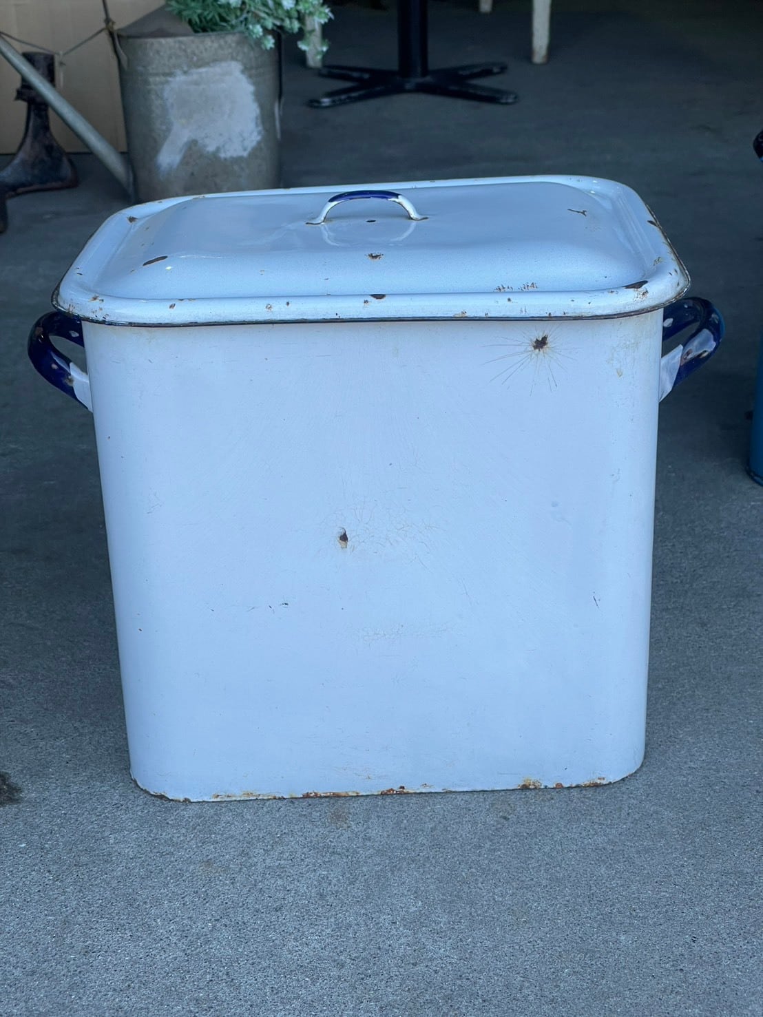 ホーロー ブレッド缶 ホワイト | House of Paddington イギリス