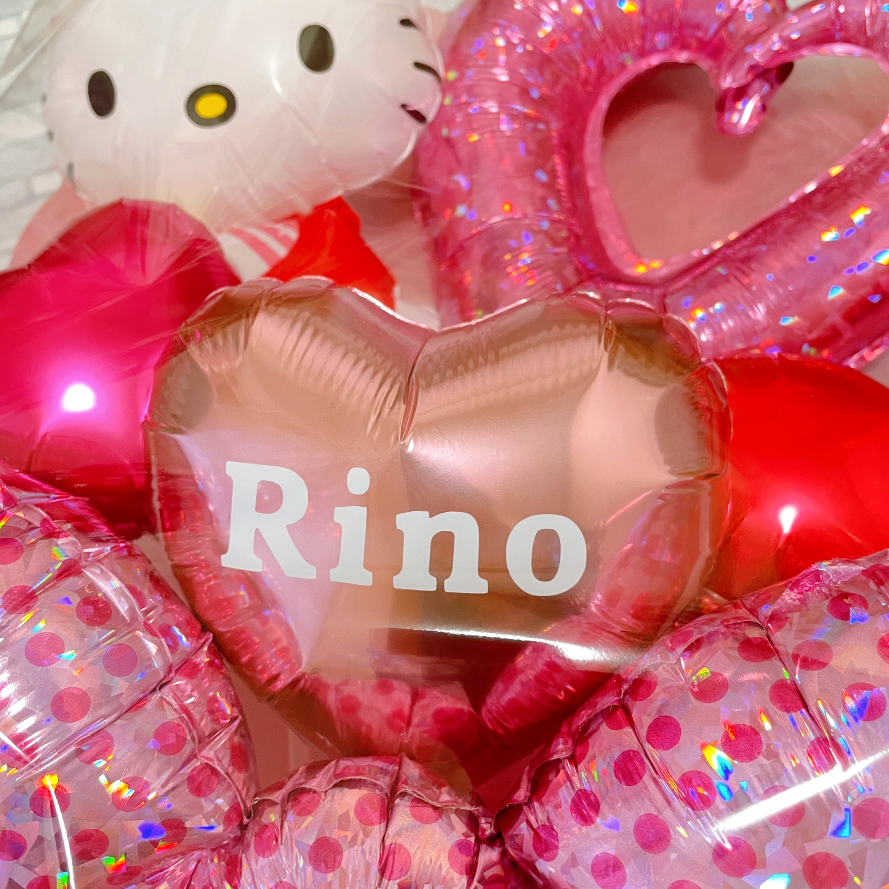 バルーンブーケ B-023】キティちゃん⭐︎バルーンブーケ♪ | 86Balloon