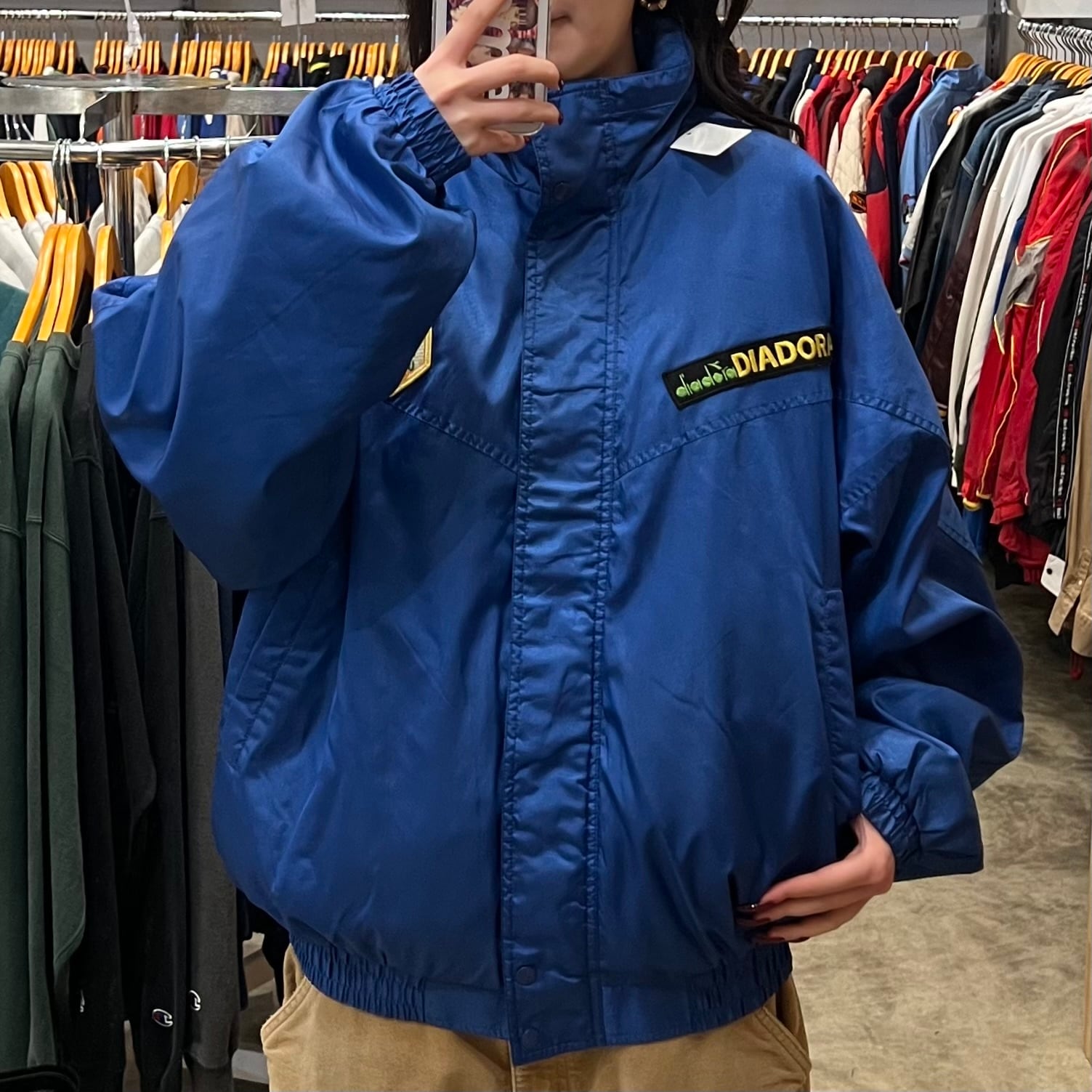 DIADORA / ディアドラ】ナイロンジャケット | 古着屋KAKAVAKA