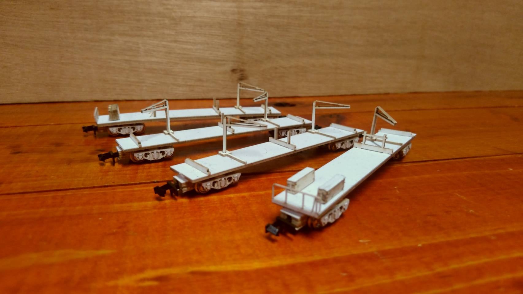 Nゲージ 名鉄チキ10 4両セット ペーパーキット | 甲府モデル ネット