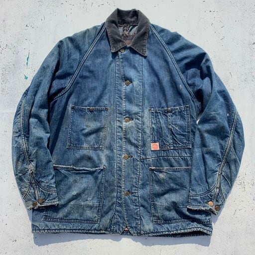 40～50's HEAD LIGHT ヘッドライト ブランケットライナー付きデニム