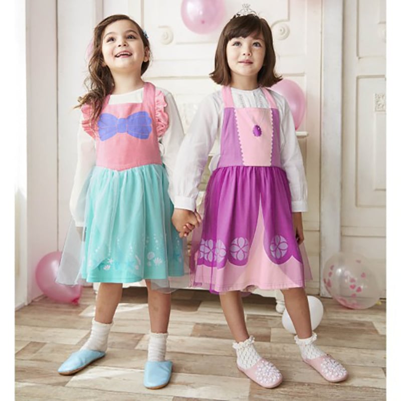 なりきりシリーズ♪着るだけでプリンセスに変身！ディズニー風キッズ