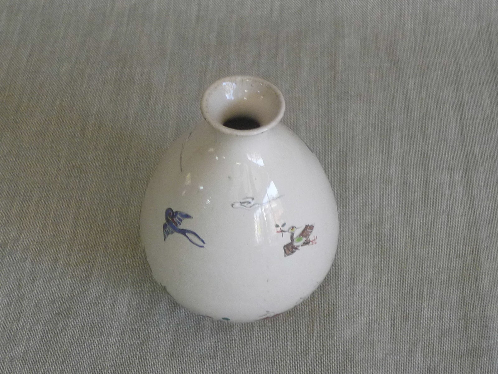 奈良絵花入 | 赤膚焼窯元 大塩昭山