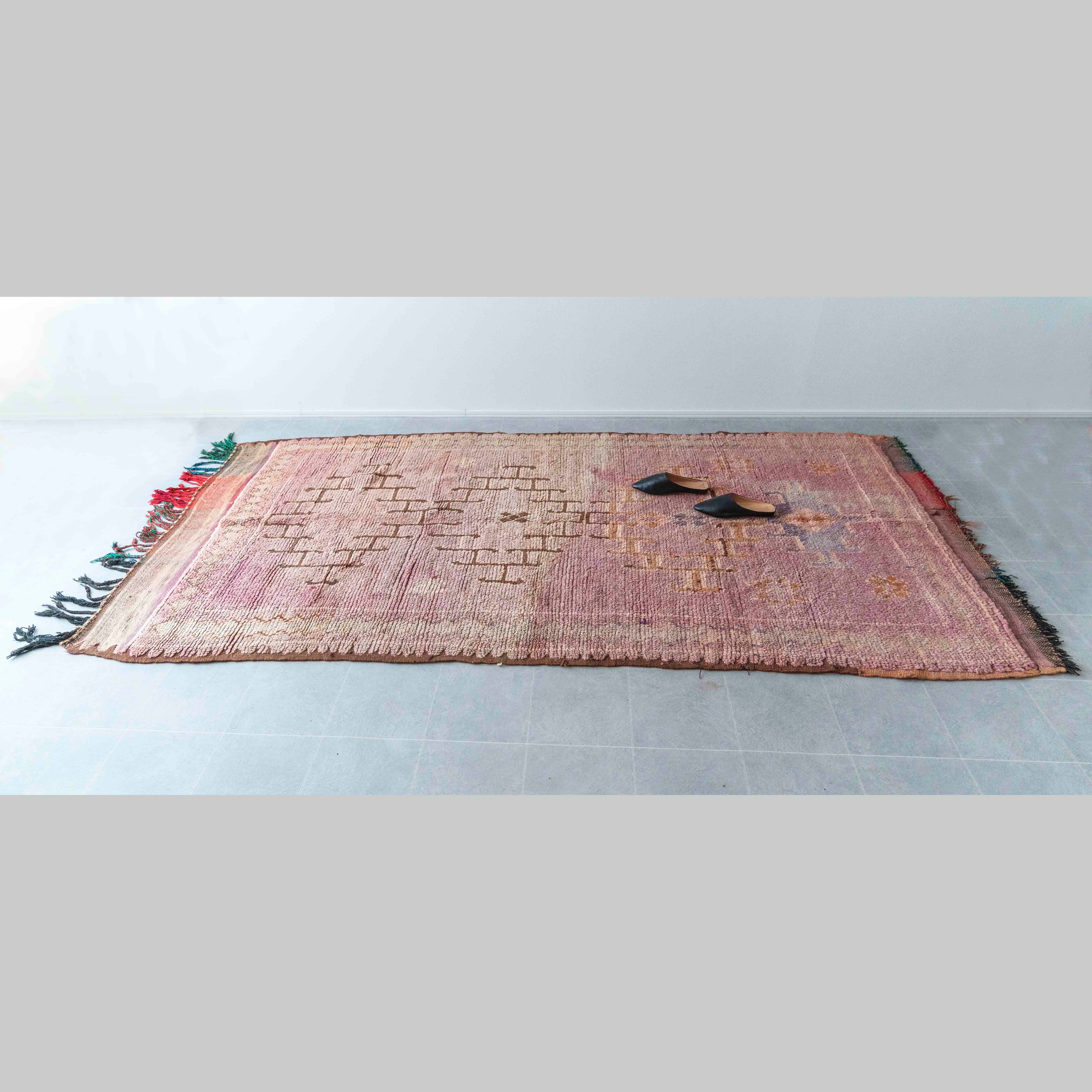 モロッコ ラグ Vintage】モロッコ・ヴィンテージラグ L-4