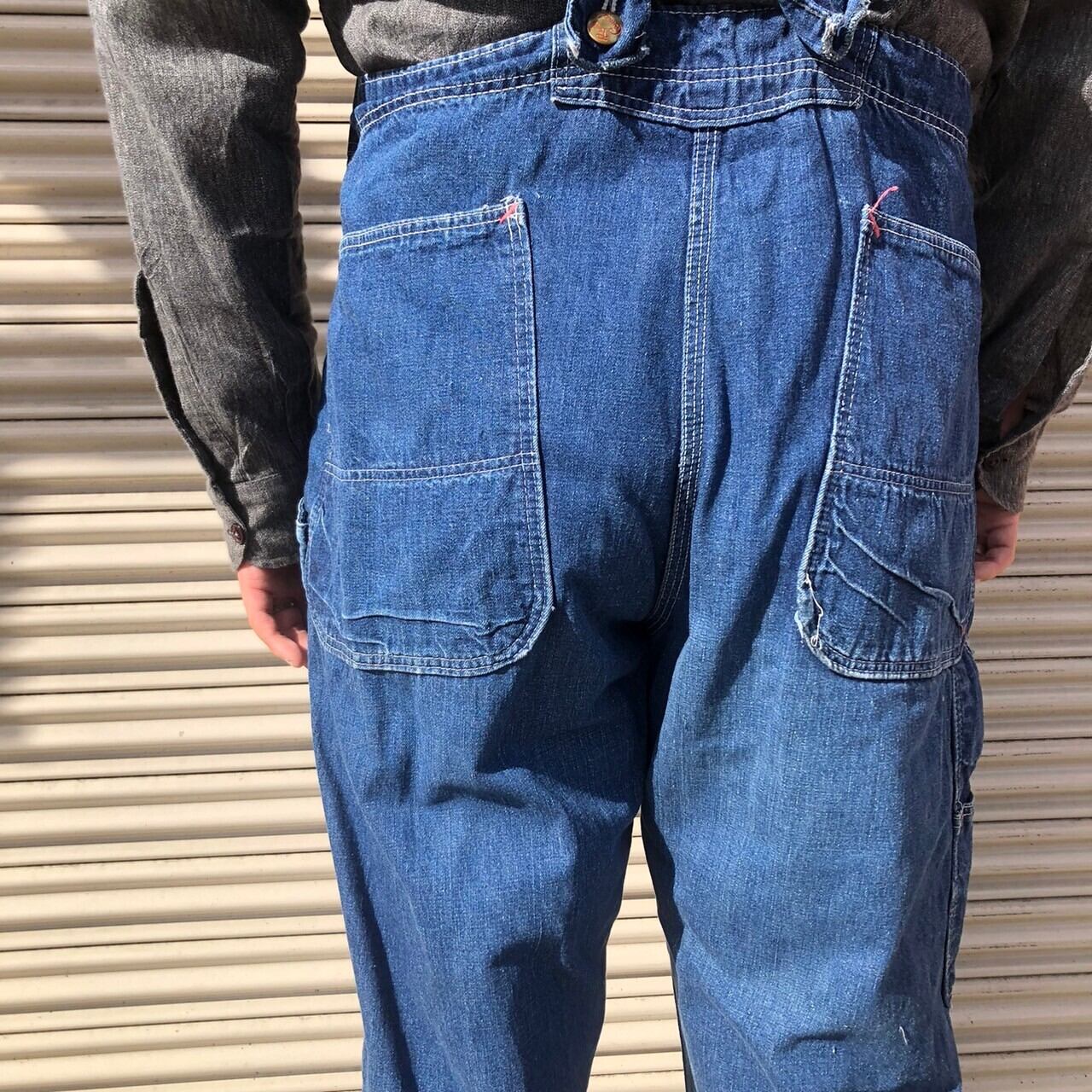 50s USA製 RED CAMEL ヴィンテージ デニム オーバーオール アメリカ