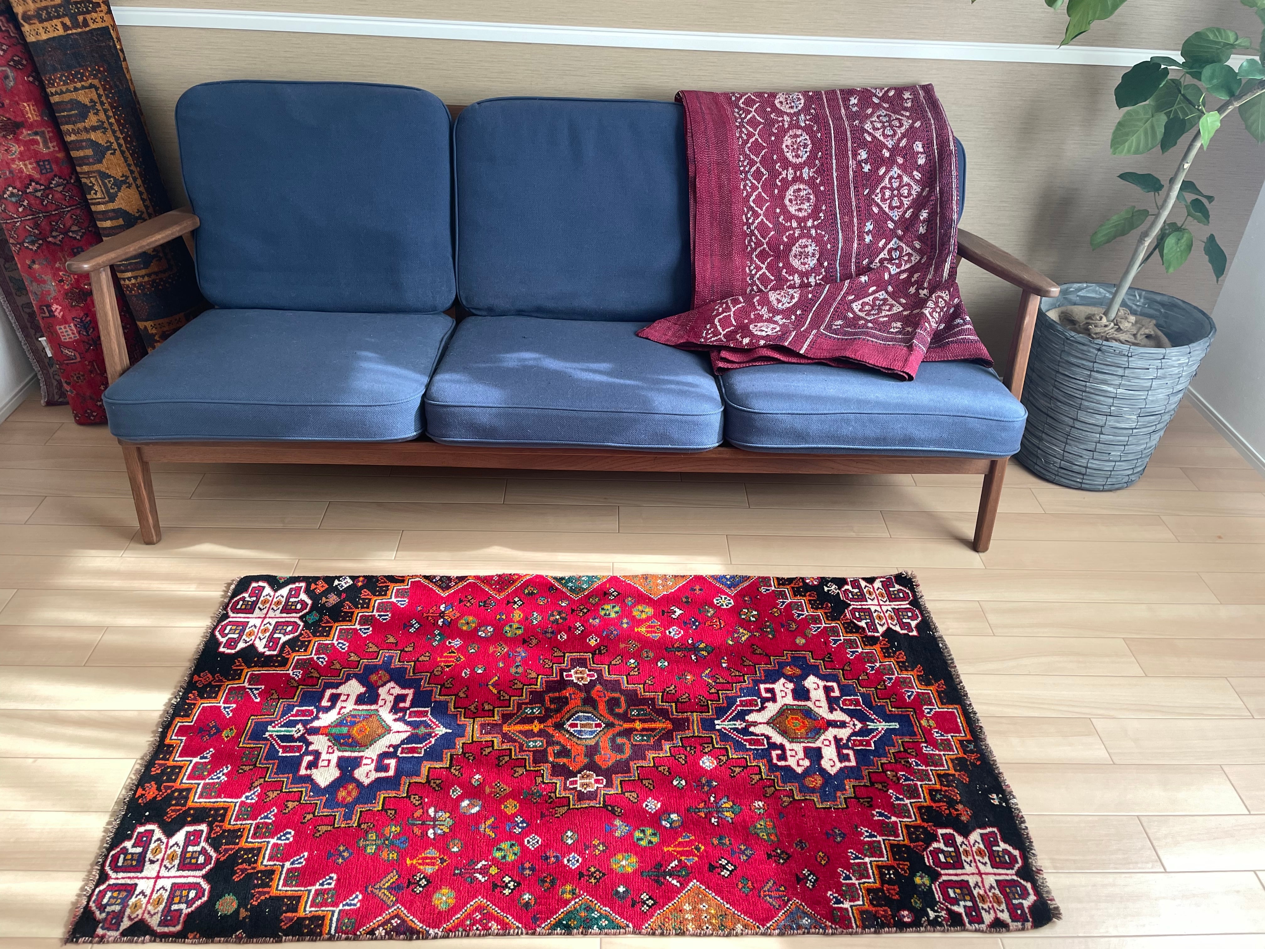 カシュガイシラーズヴィンテージラグvintage rug