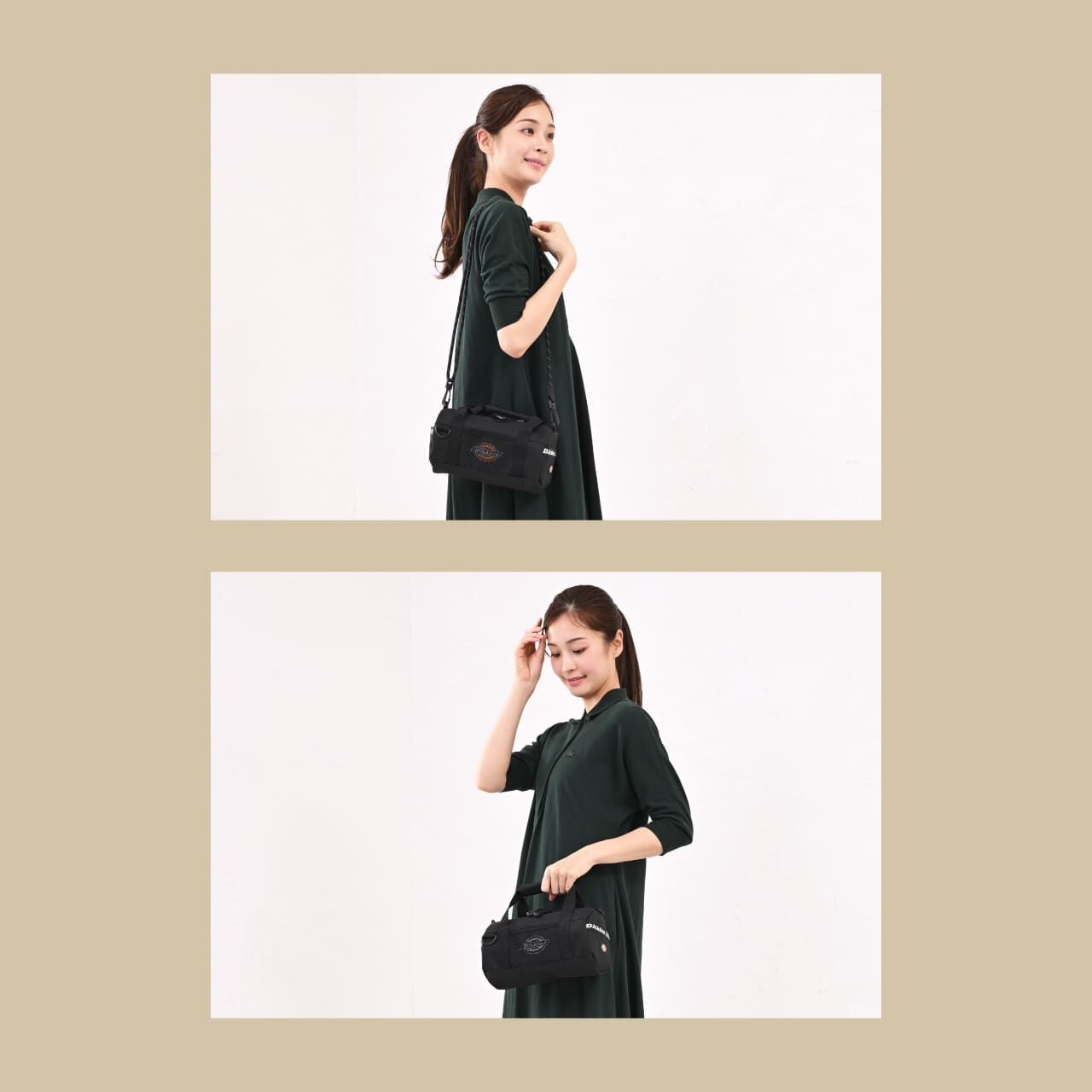 Dickies ディッキーズ ミニボストンバッグ 撥水 ミニショルダー