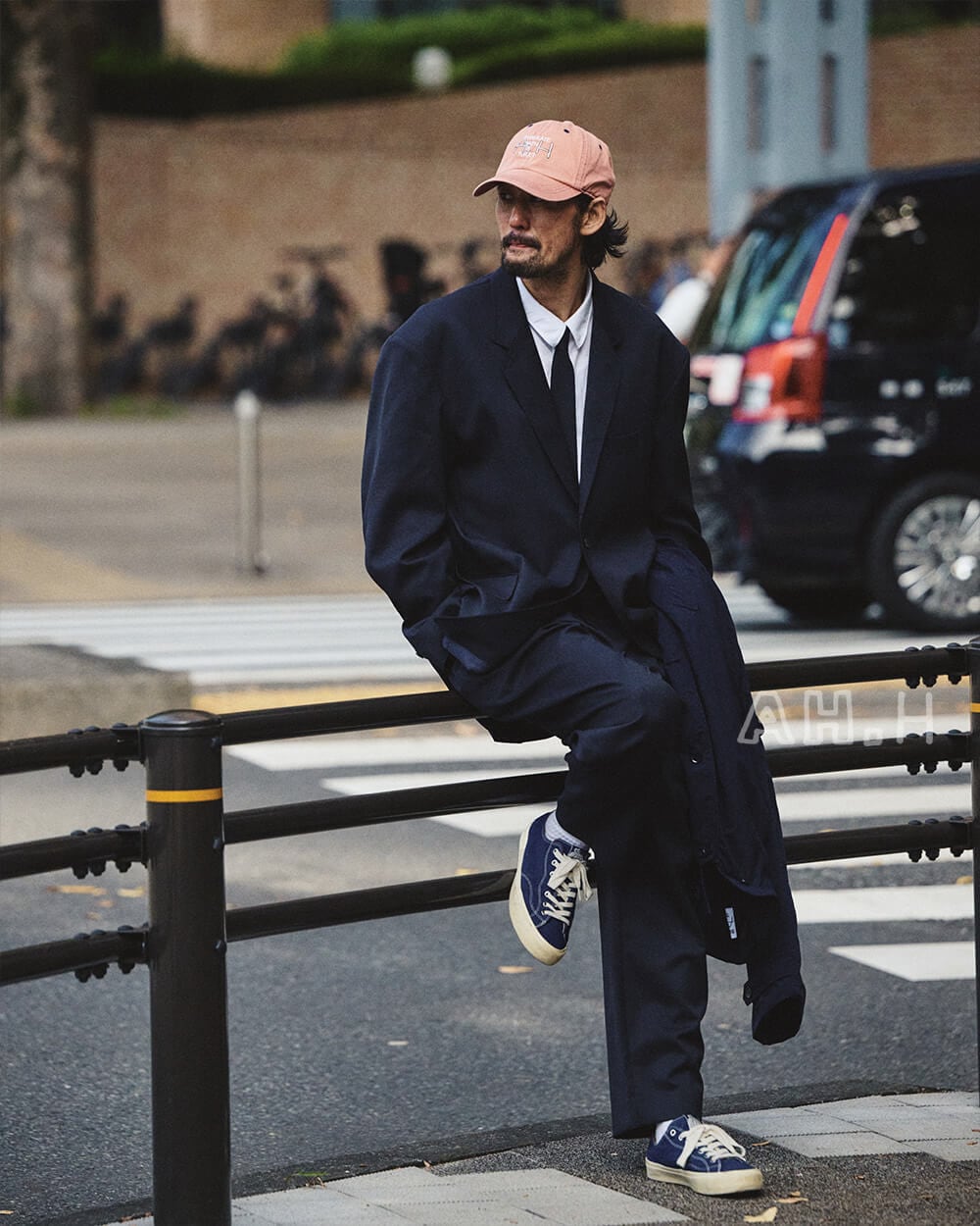 SEPARATE BATH & TOILET+A.H〉SUITS SET 「NAVY」 | AH.H ONLINE STORE