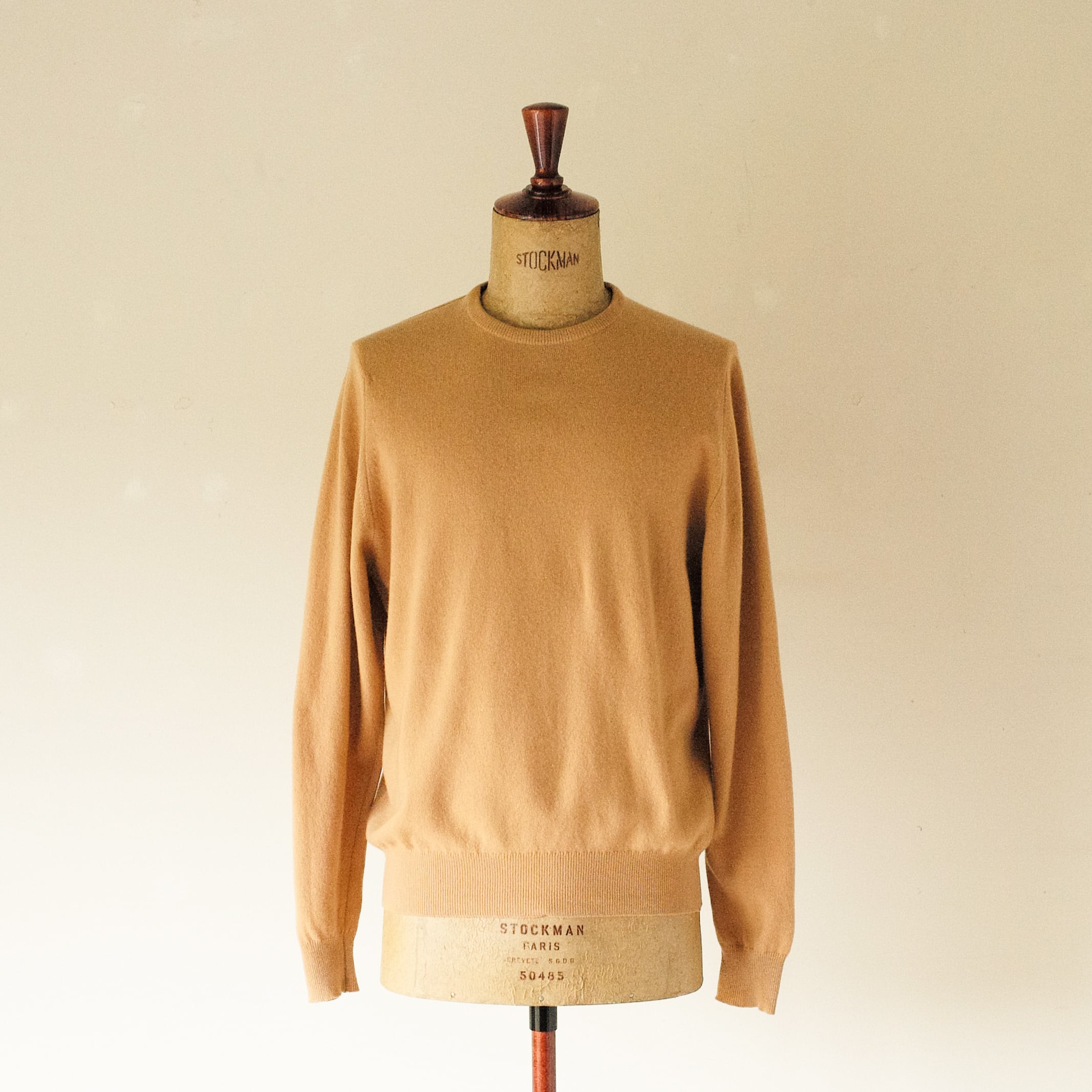 BALLANTYNE カシミアセーター ニット ピュアカシミヤ キャメル