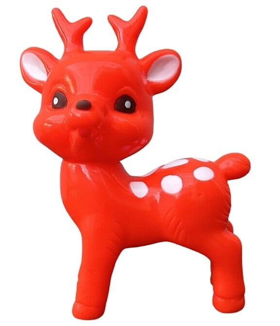 ヴィンテージ ソフビ フィギュア 昭和レトロ 動物 鹿 ヴィンテージ