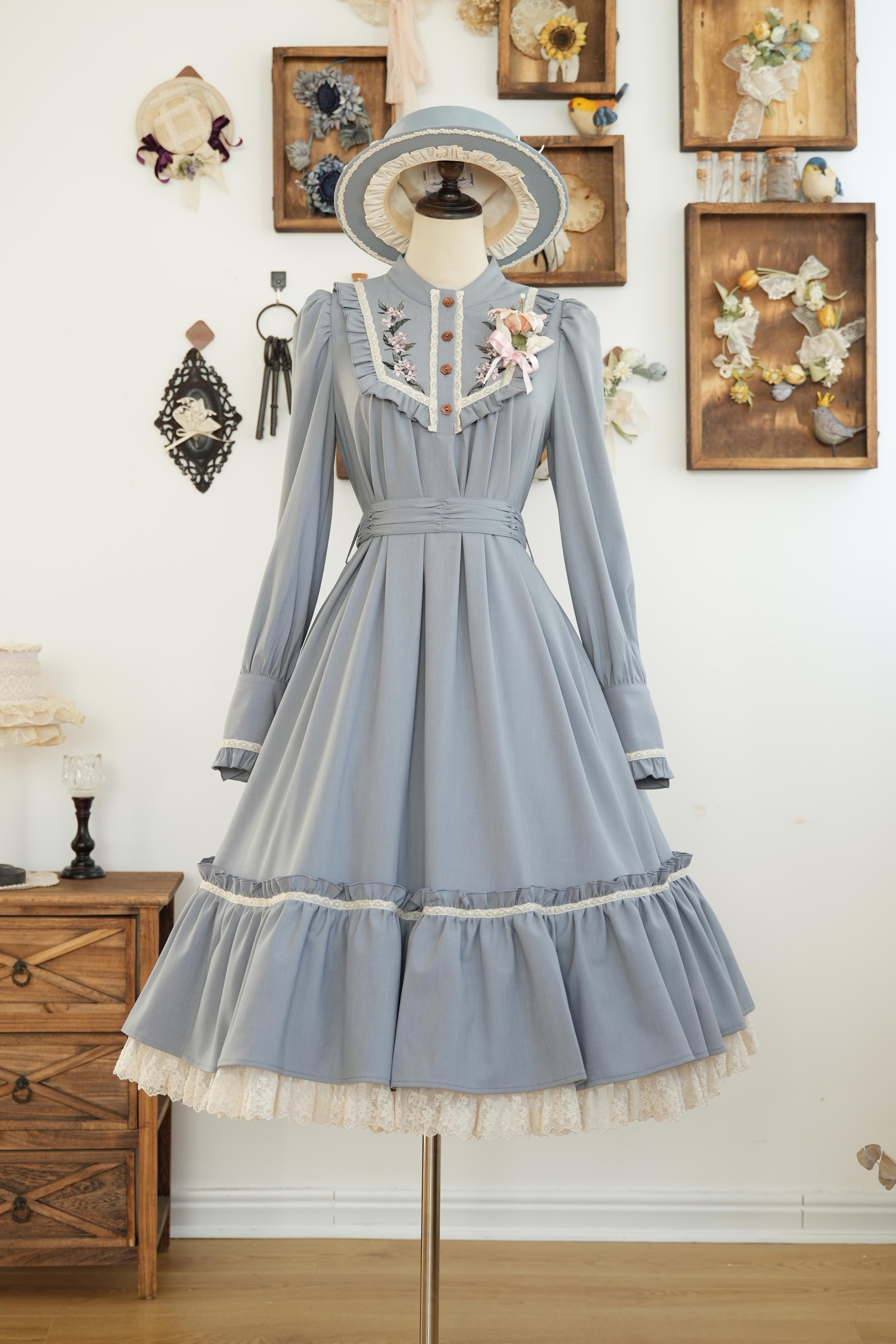 ジャスミン ヨークカラーワンピース | HoshibakoWorks