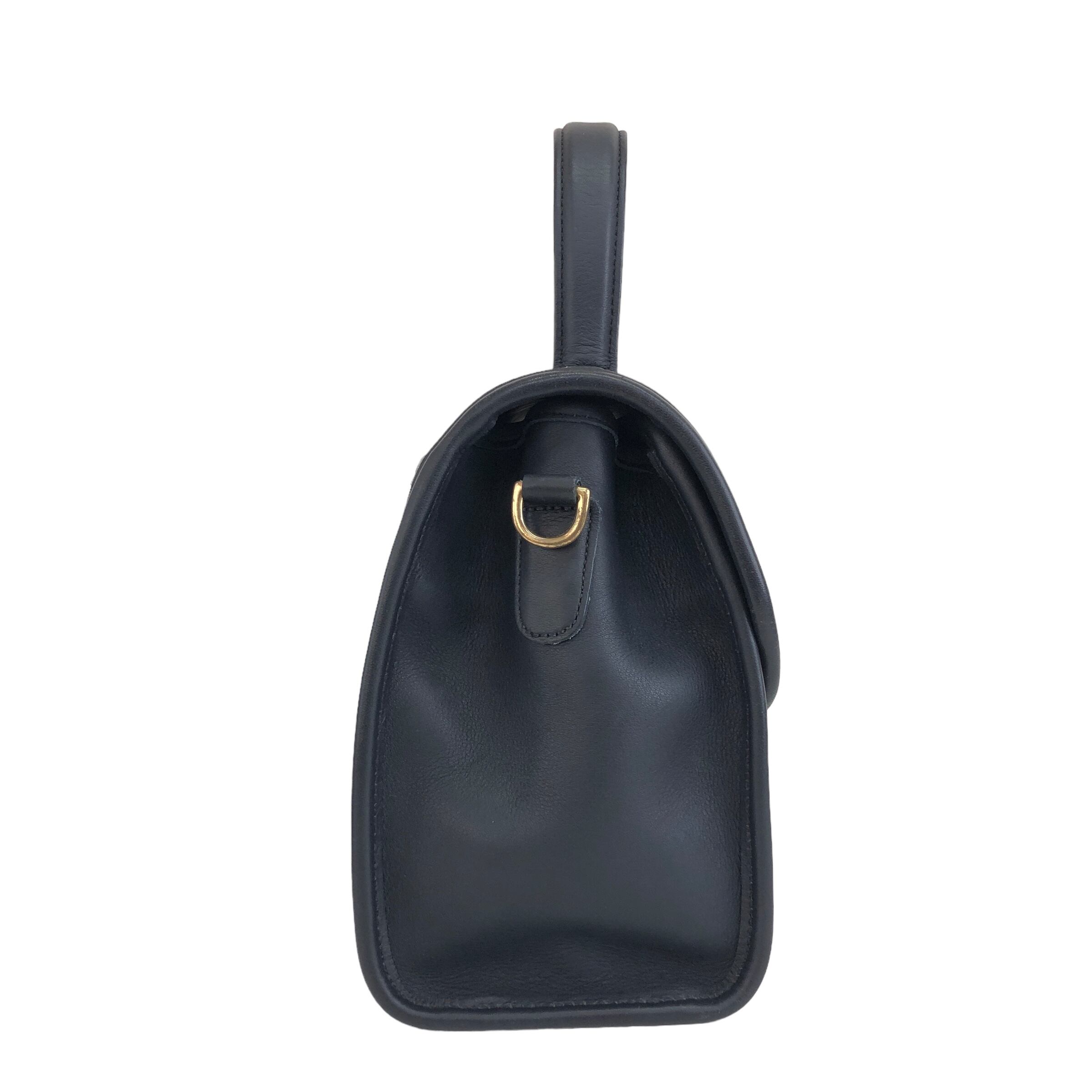 COACH コーチ ターンロック レザー ハンドバッグ 2WAY ショルダー