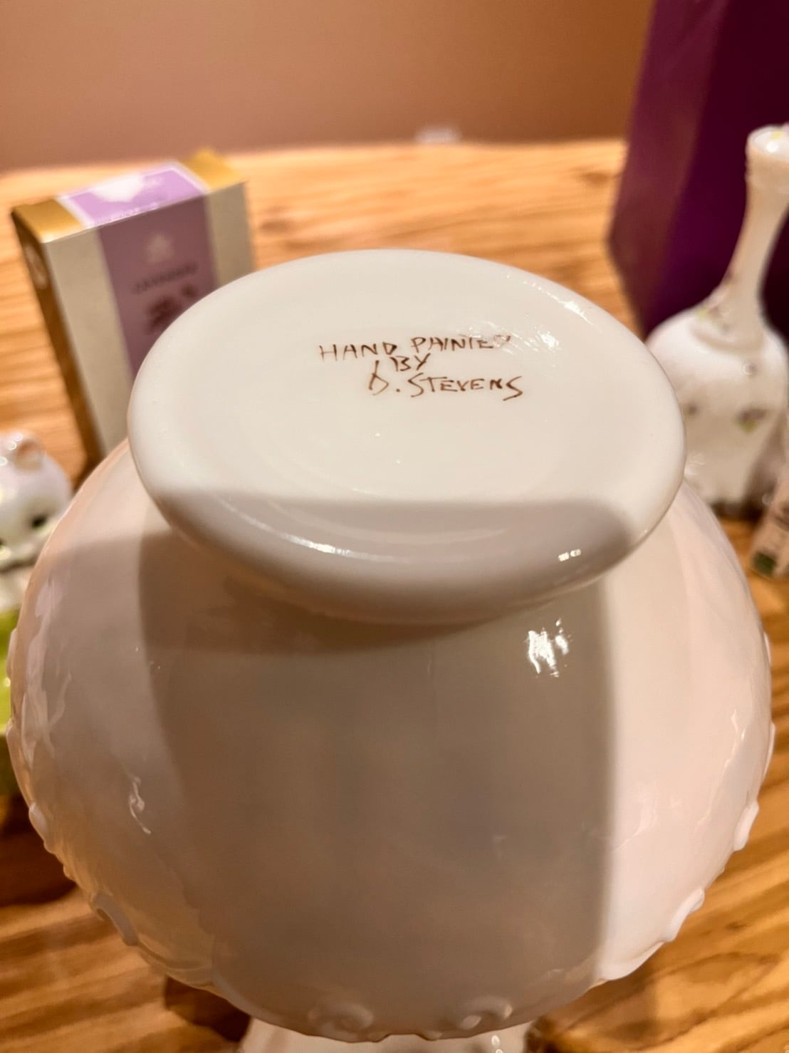 Fenton フェントン シルバークレストのフリルが可愛い 大きな花瓶