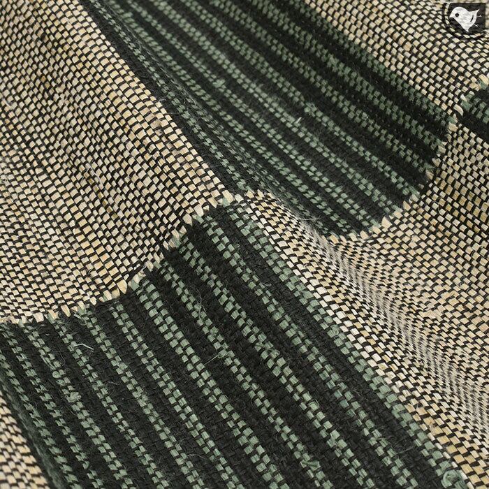 名古屋帯] 楮紙布 すくい織 小千谷 折田一仁 作 手織り 八寸帯 日本製