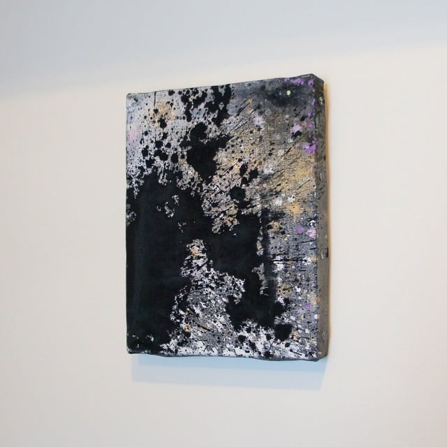 無題」 キャンバスにアクリル * 絵画 現代アート 抽象画 内野隆文