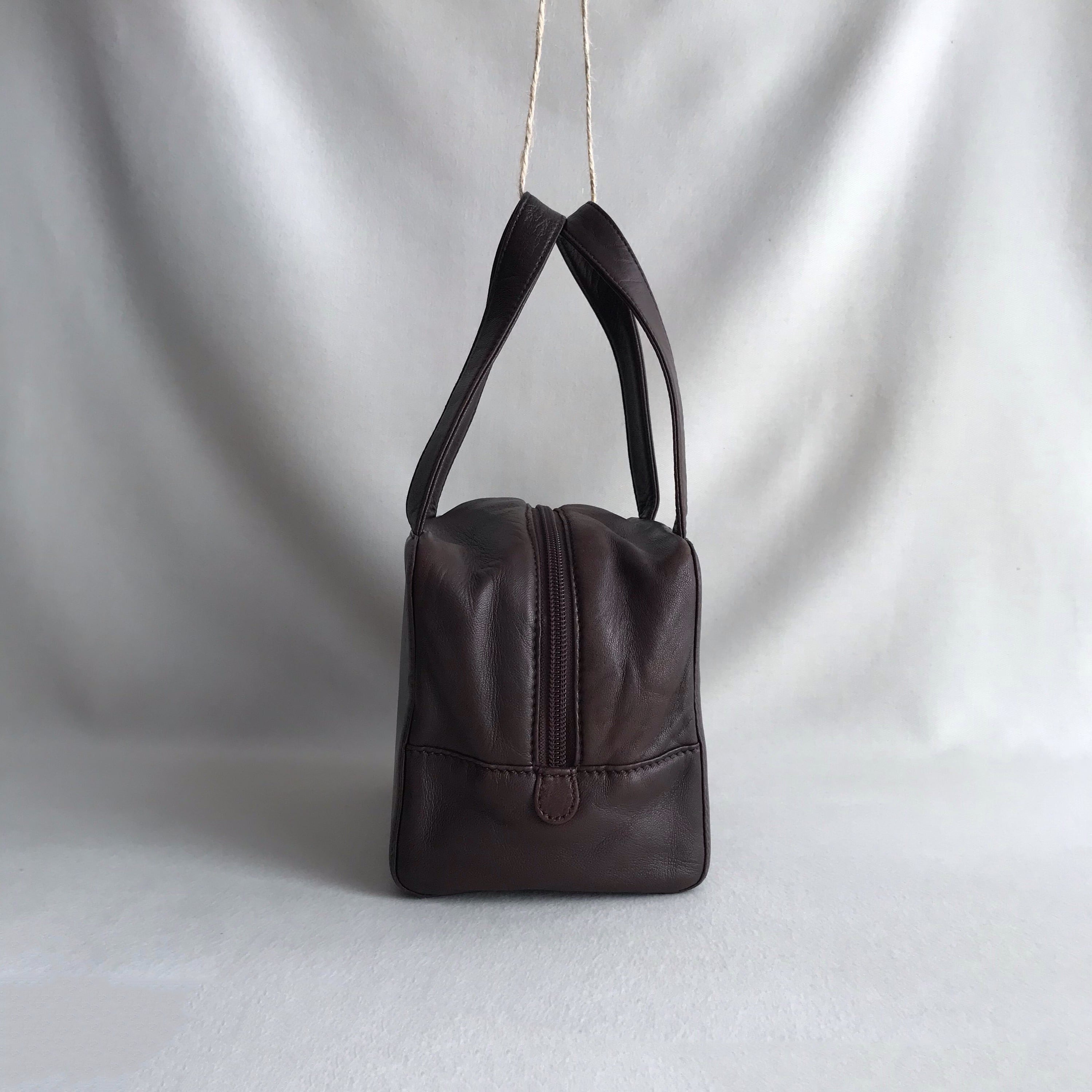 ☆ LOEWE ☆ ナッパレザー ☆ ミニ ハンドバッグ ☆ ブラウン