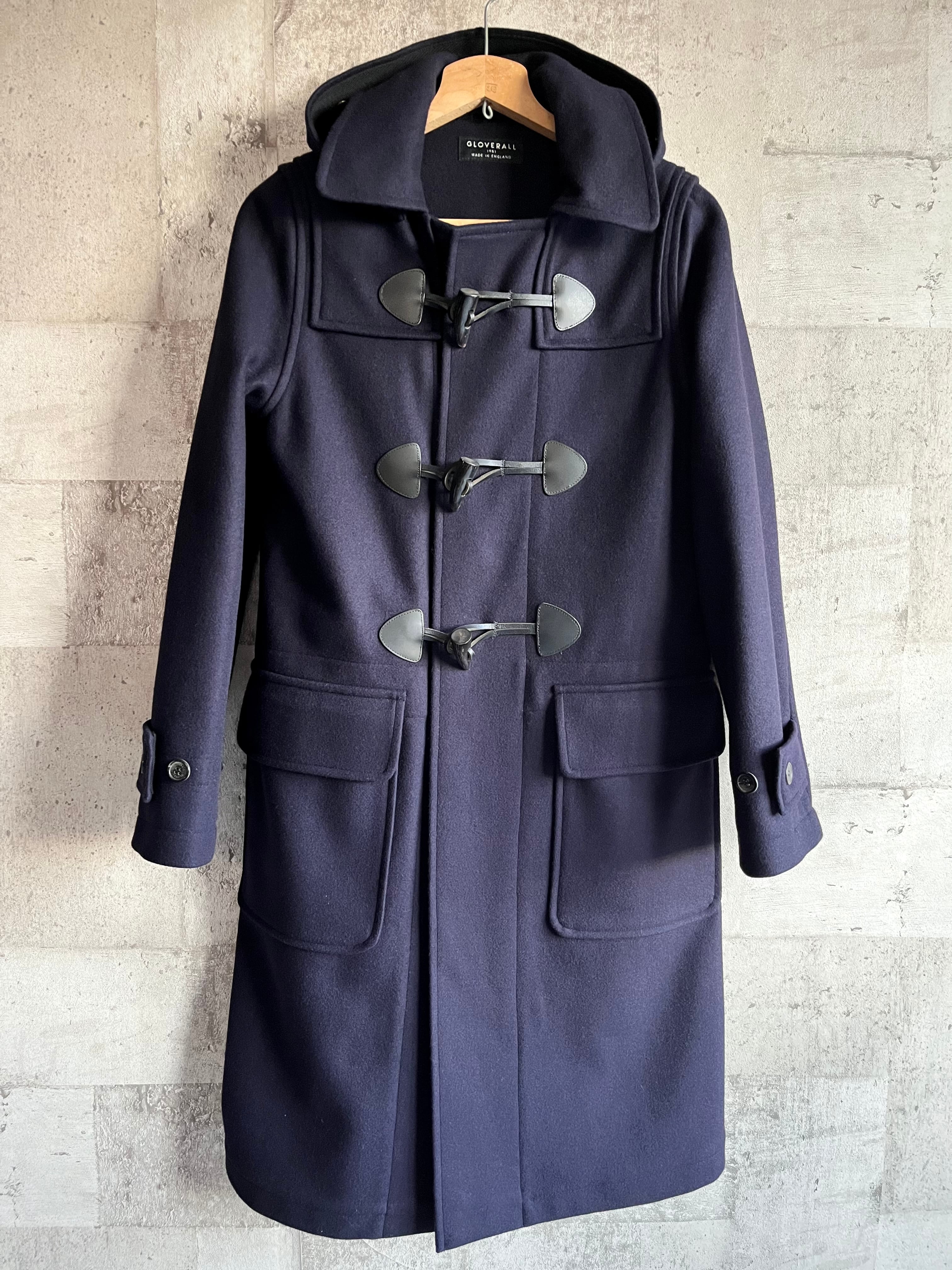 MADE IN ENGLAND GLOVERALL DUFFLE COAT ELIZA NAVY ORIGINAL 英国製