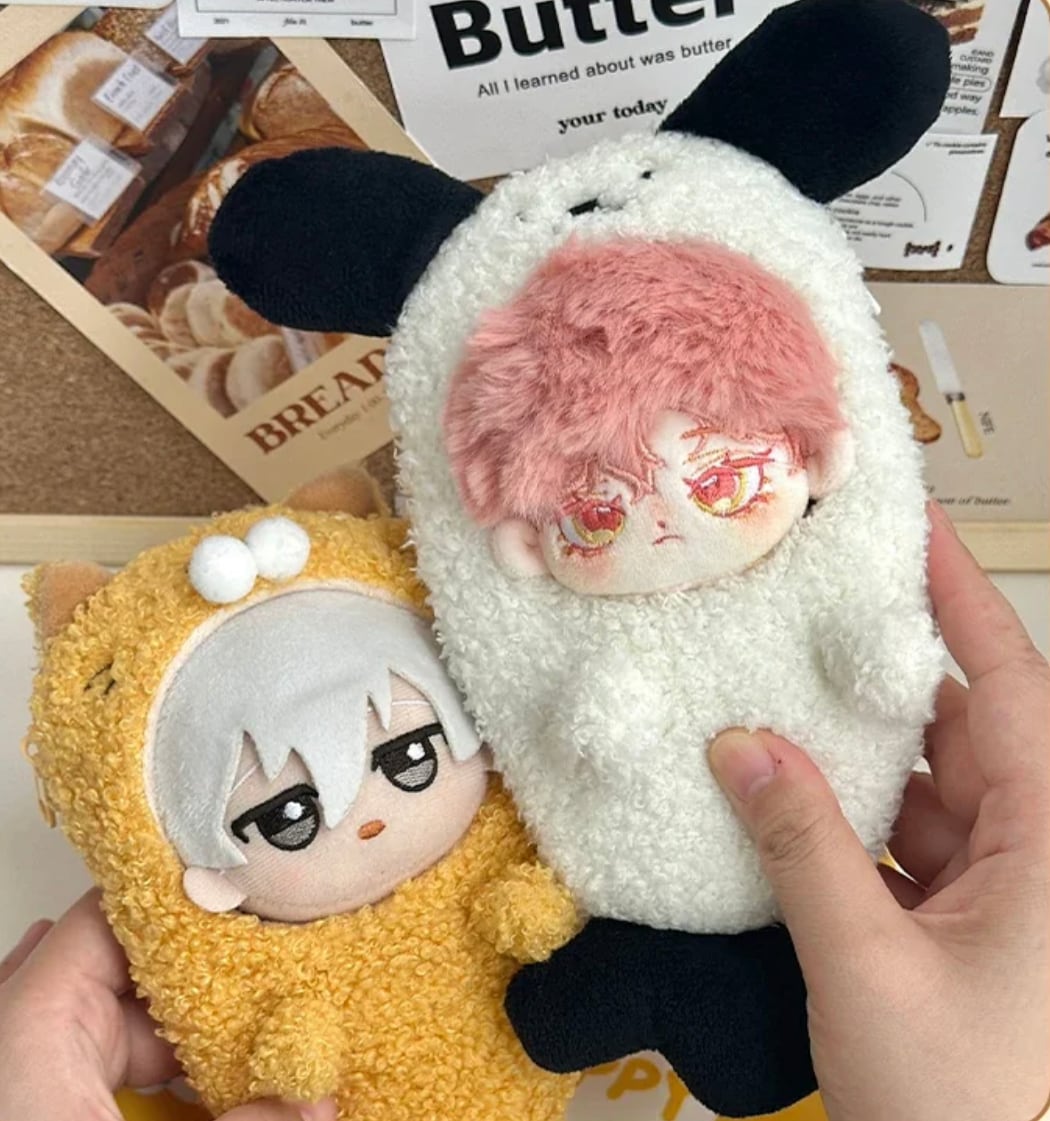 10cmぬいぐるみ用 着せ替え服 ぬい服 天ぷらシリーズ 着ぐるみ 3色