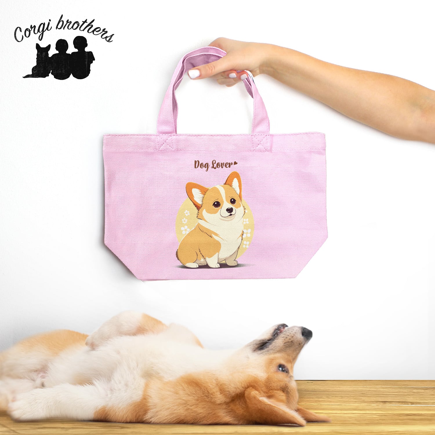 チワワ 2023新デザイン！】ミニキャンバストートバッグ 犬 ペット うち