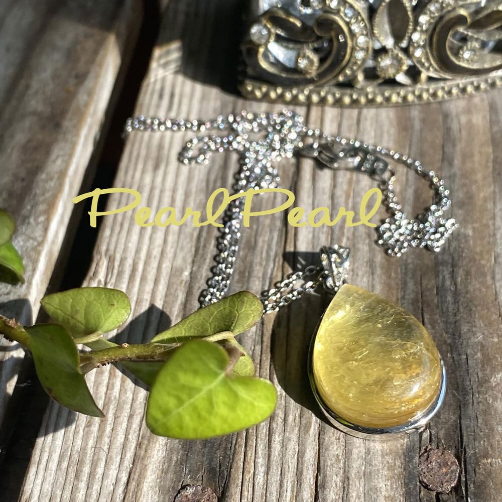 ゴールデンマイカ（ゴールデンレピドライト）TOPネックレス | 大阪梅田