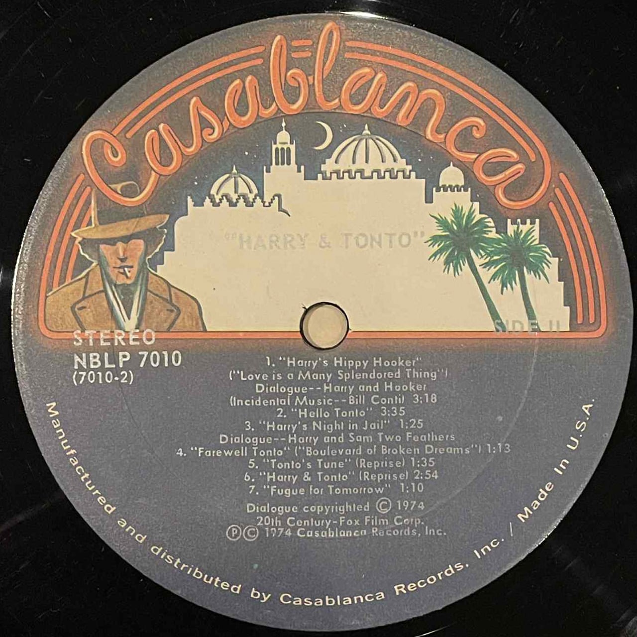 Bill Conti – Harry & Tonto (Original Motion Picture Soundtrack