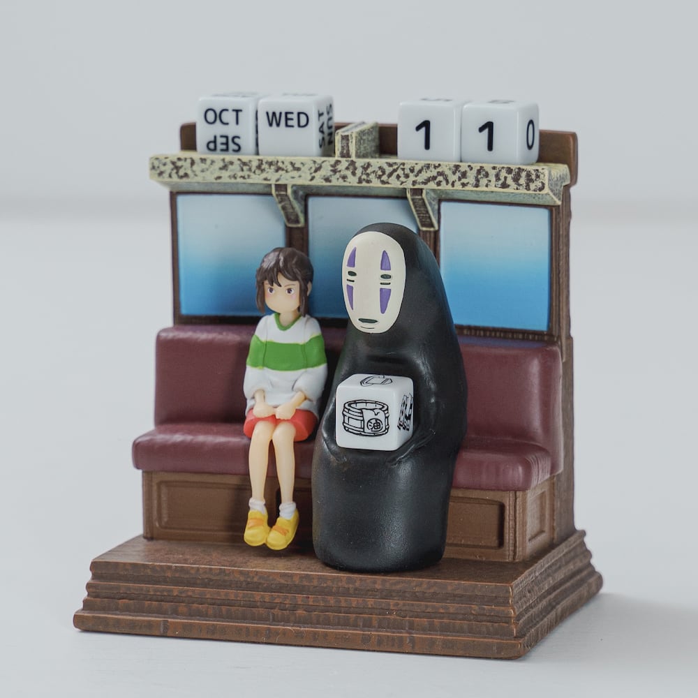 千と千尋の神隠し 万年カレンダー（海原鉄道に乗って/7724） | す