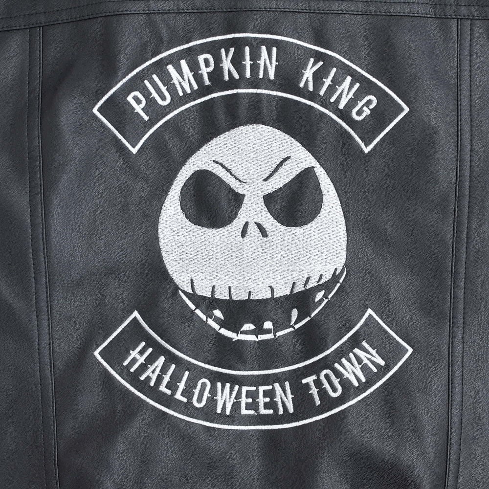 NIGHTMARE BEFFORE CHRISTMAS ジャック・スケリントン フェイクレザー