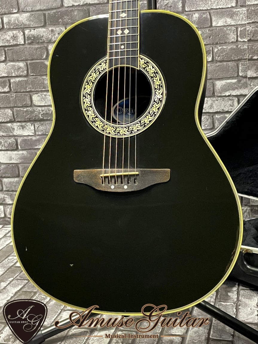 Ovation 1117-5 Legend # Black 1988年製【Made in USA】”Non Cutaway