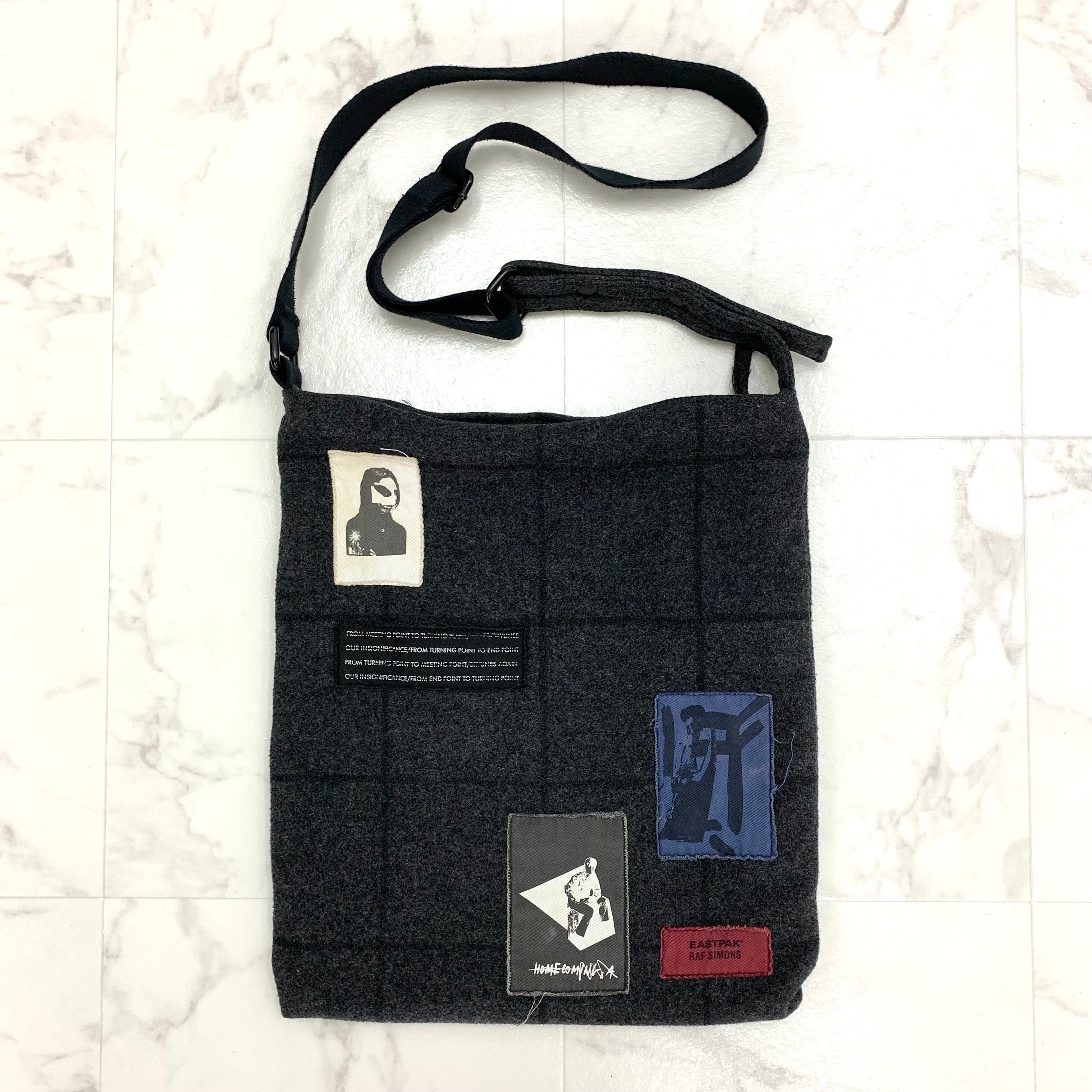 RAF SIMONS × EASTPAK PATCH SHOULDER BAG Riot ラフシモンズ イースト