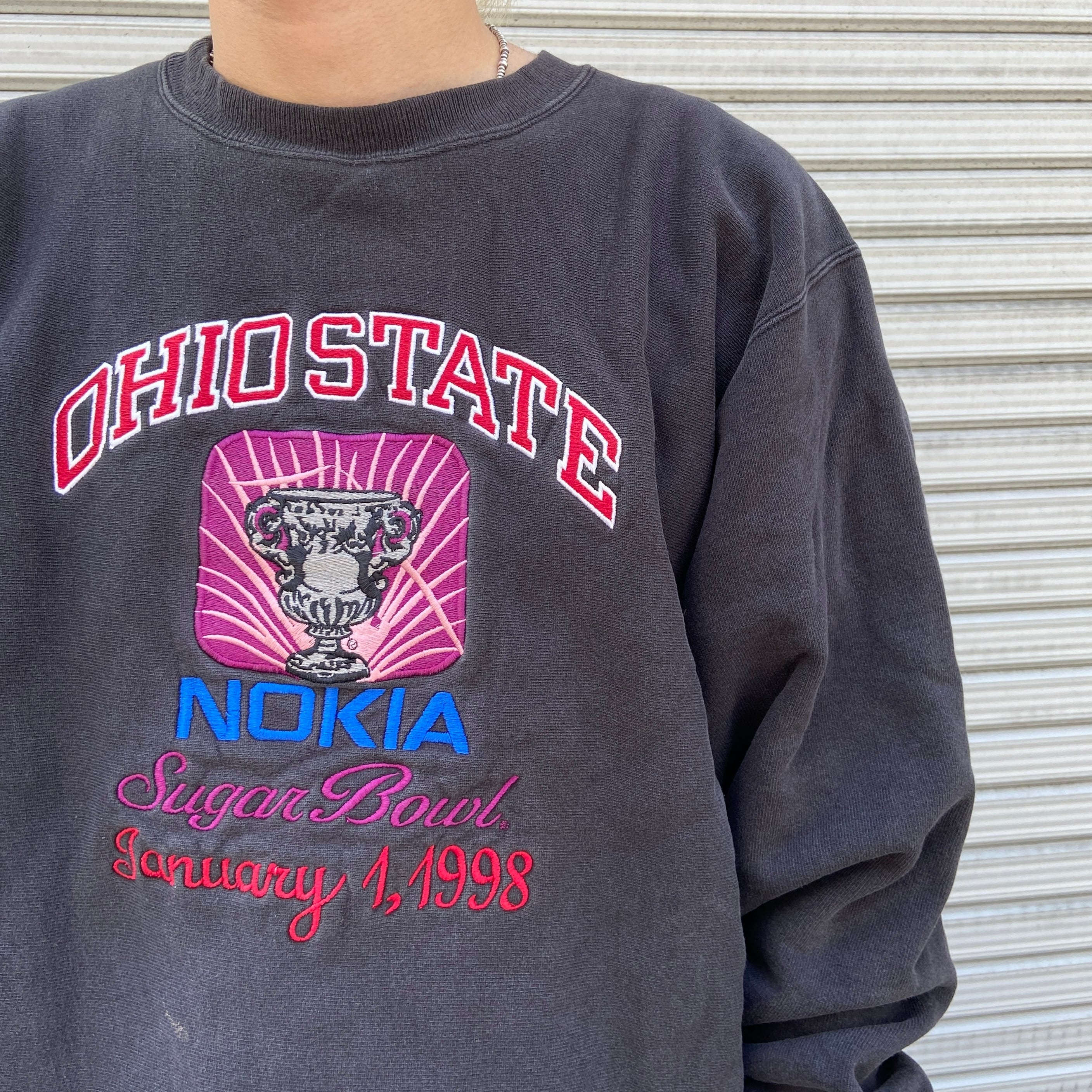 90s チャンピオン メキシコ製 リバースウィーブスウェット カレッジ 黒