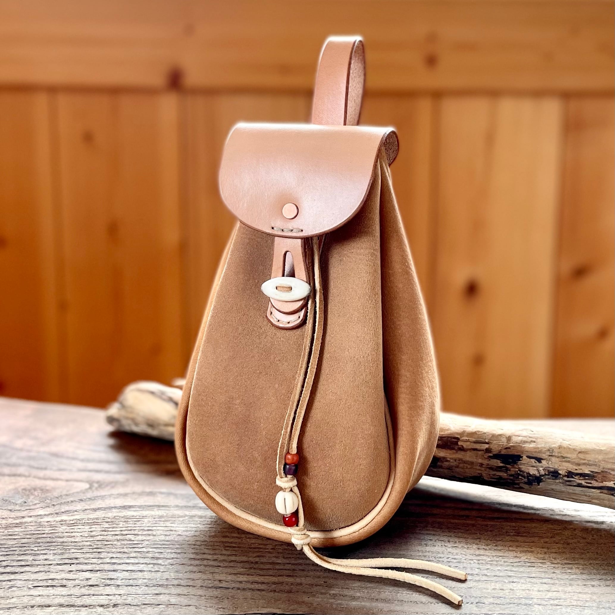 vanessabruno ショルダバッグ ラフィア レザーベルト 巾着付 かご