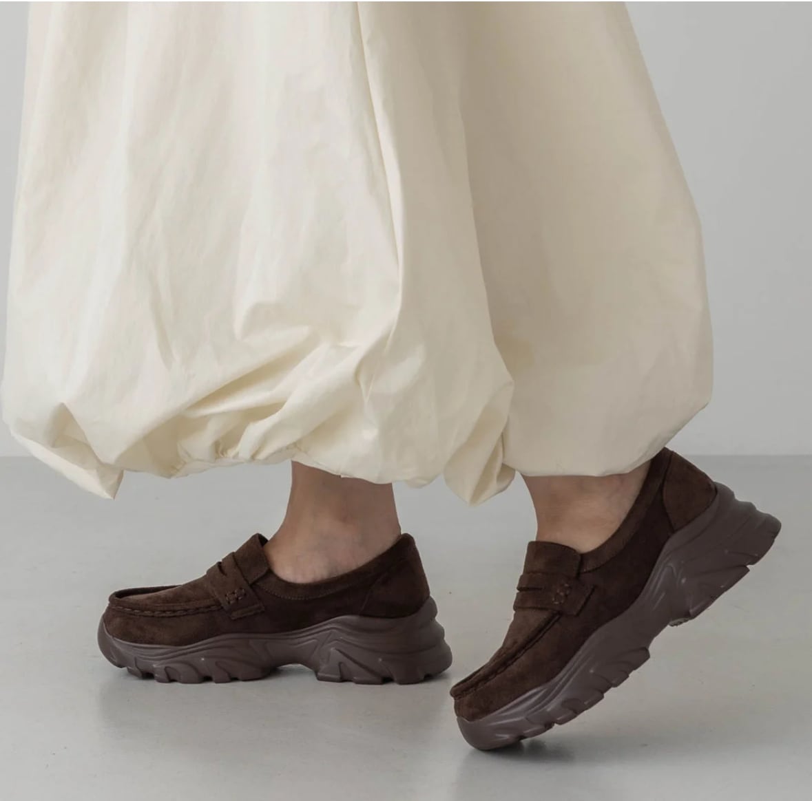 スニーカーソールローファー 【S-LLサイズ展開・軽量】 1Z5849