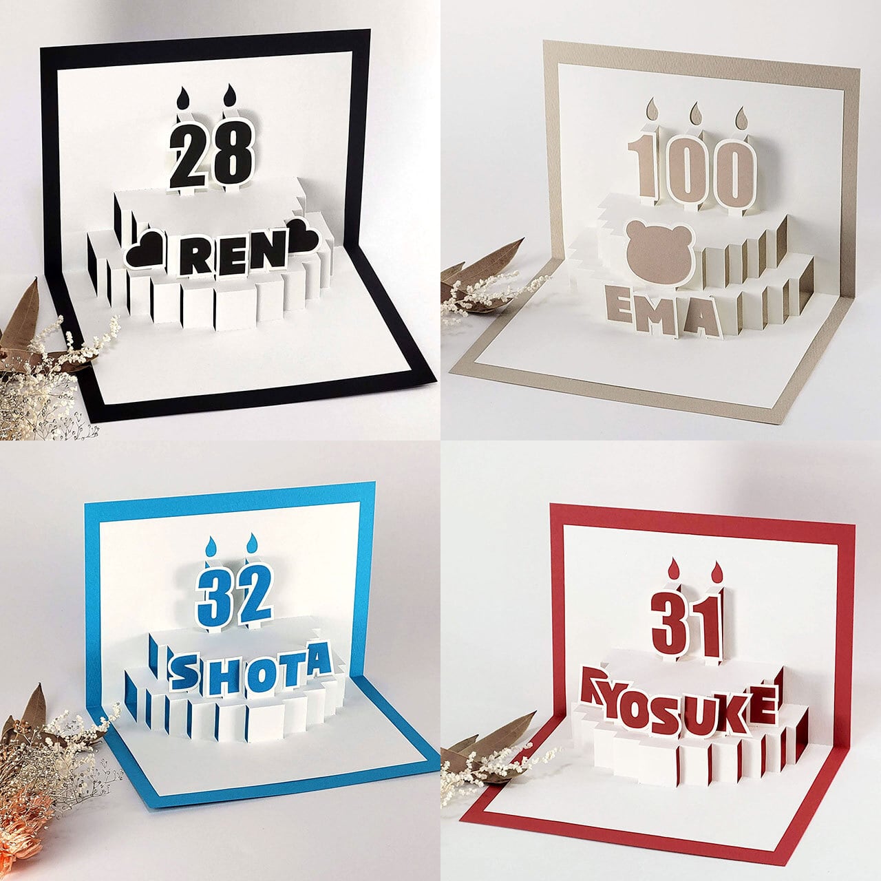 HAPPY BIRTHDAY CRAFTS（ハピバクラフト）〜誕生日の飾り付けや手作り