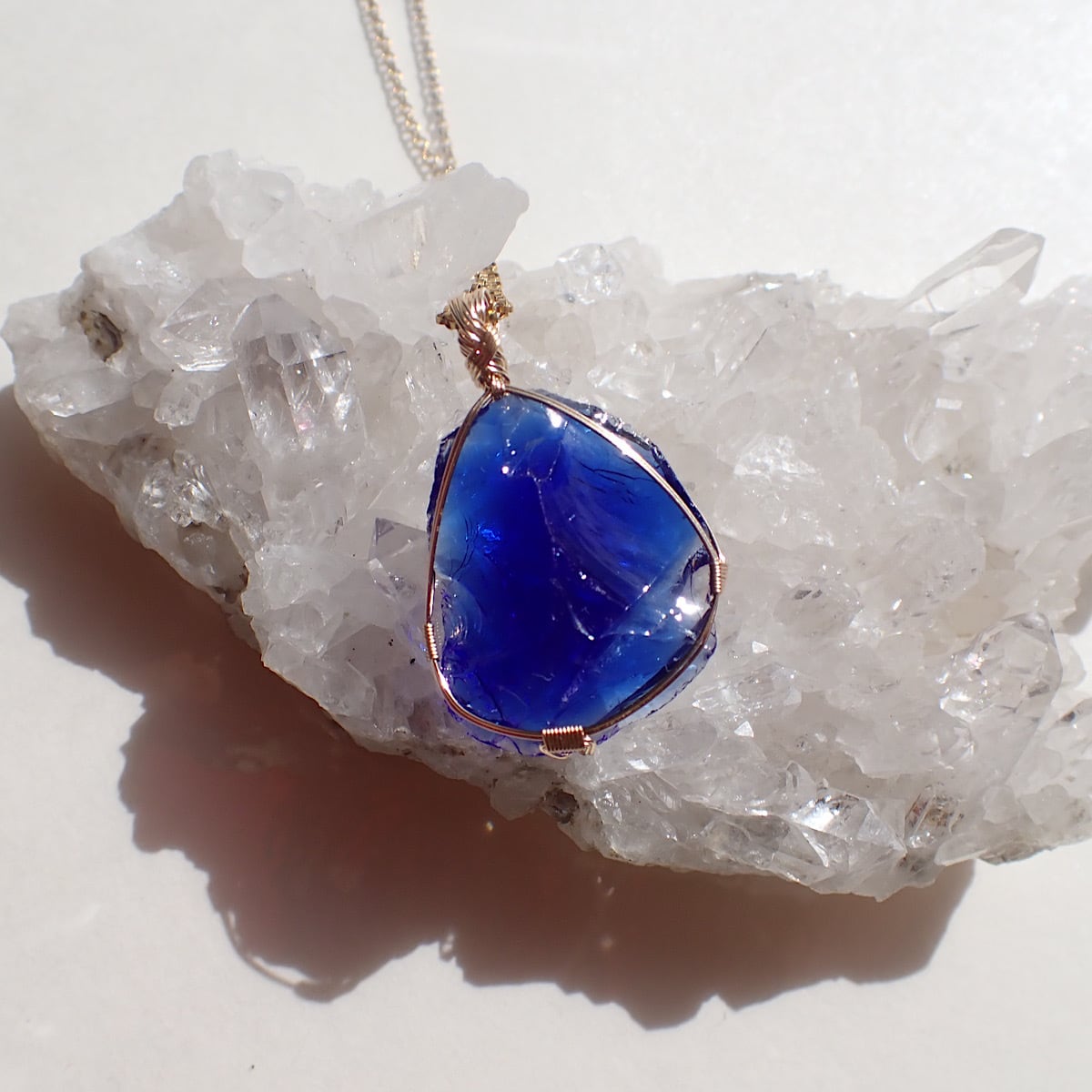 女神巻き®︎アンダラクリスタル《タンザナイトファイヤー》の