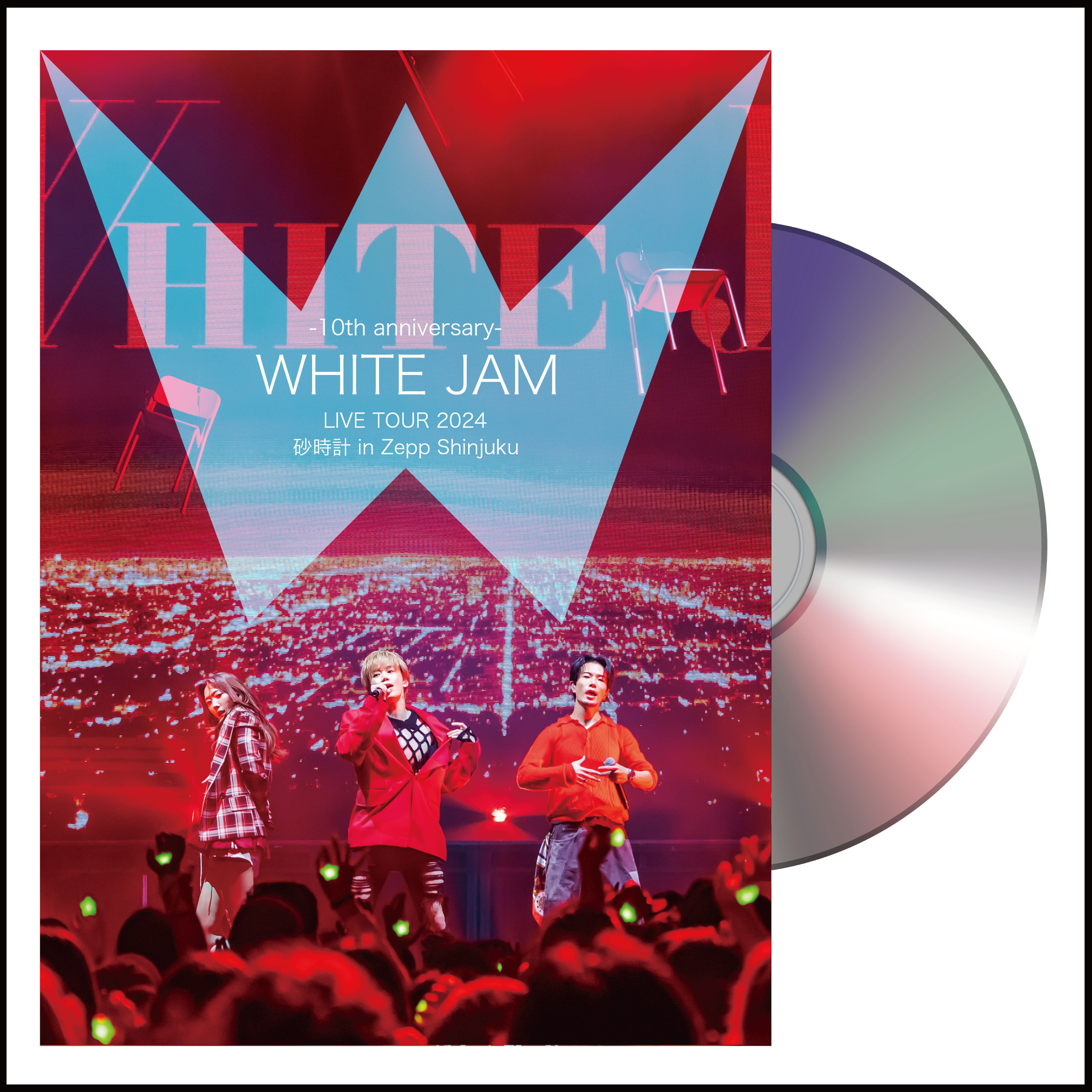 WHITE JAM LIVE DVD「砂時計」 | WHITE JAM SHOP