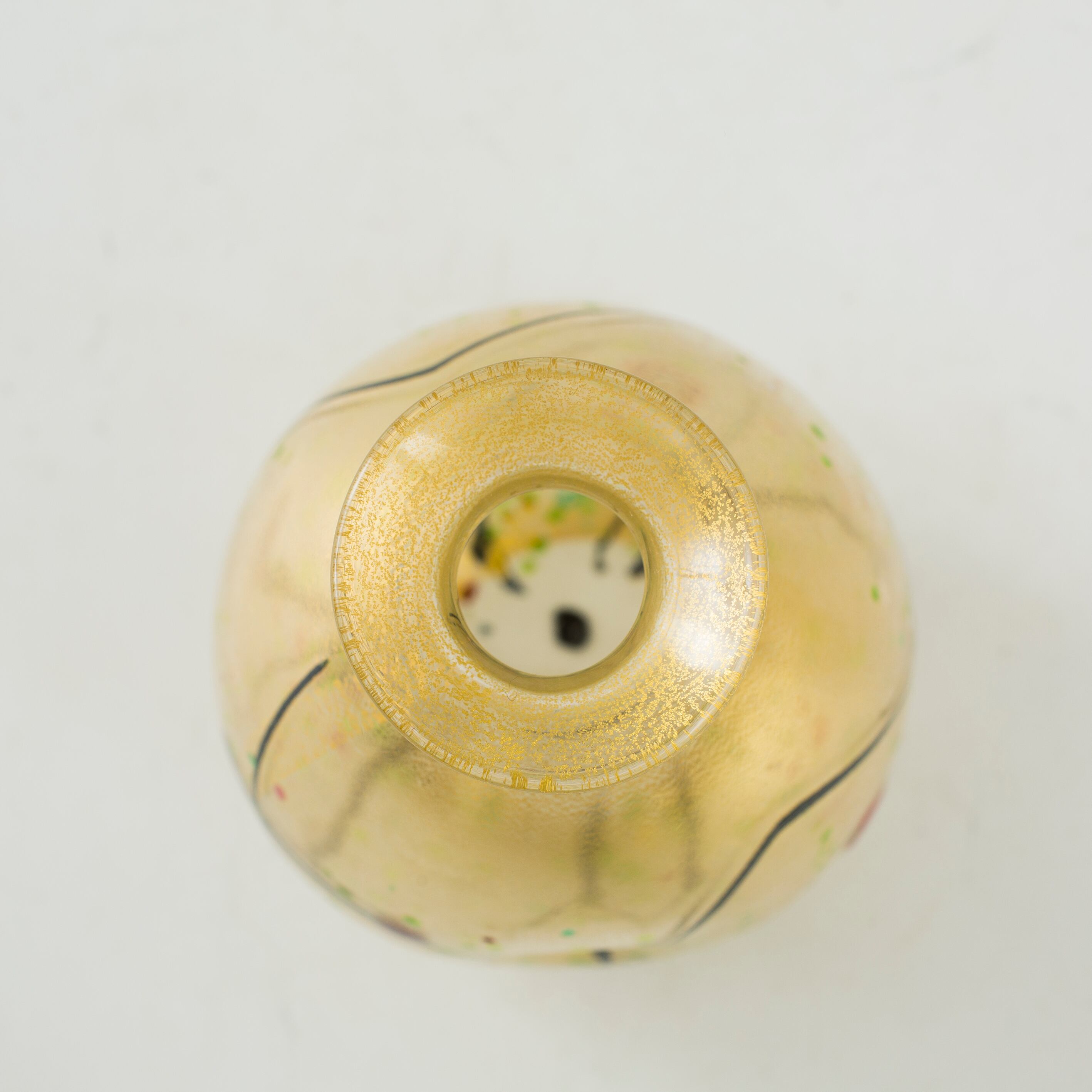 黒木国昭 金彩象嵌 酒器 光琳 徳利 盃 ペア セット ガラス 硝子 現代の