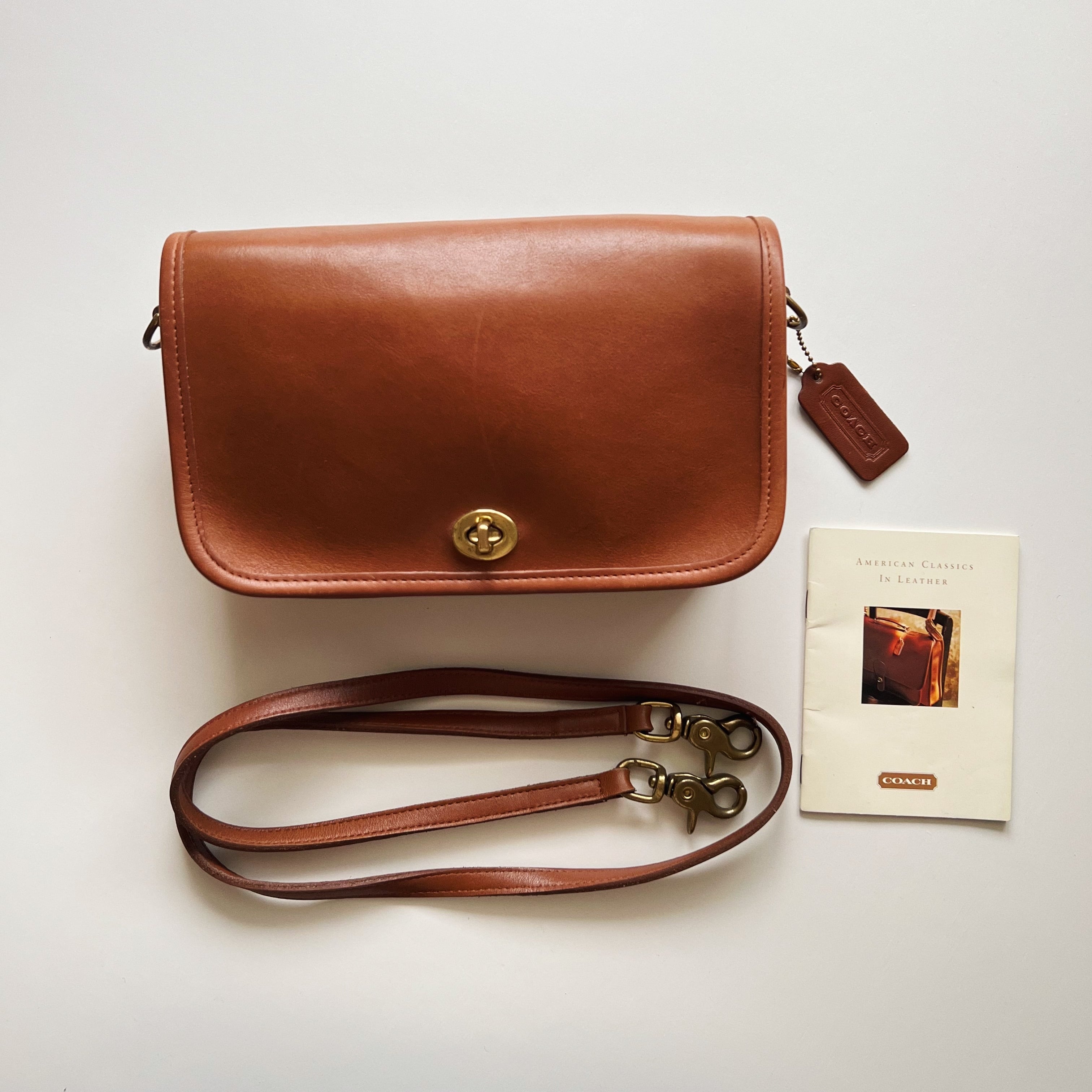 1990s USA製 オールドコーチ ターンロックショルダーバッグ | aurora