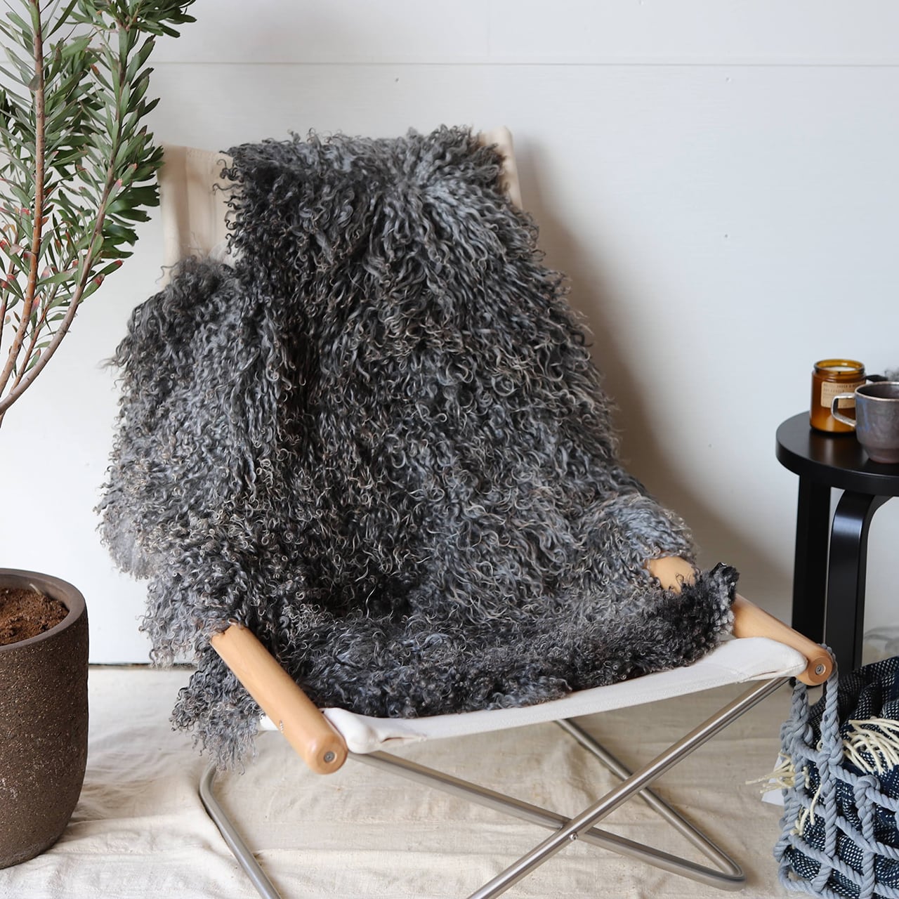 ゴットランドシープスキン ラグ ロングヘアー | アトマダ寝具店