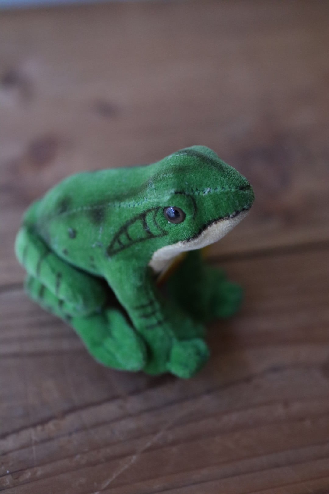 ヴィンテージ シュタイフ カエル Steiff Froggy 10㎝ | ぷちアンティーク