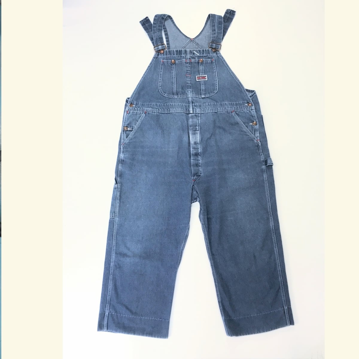 BIG MAC ビッグマック 80〜 90年代 デニム オーバーオール ブルー W38
