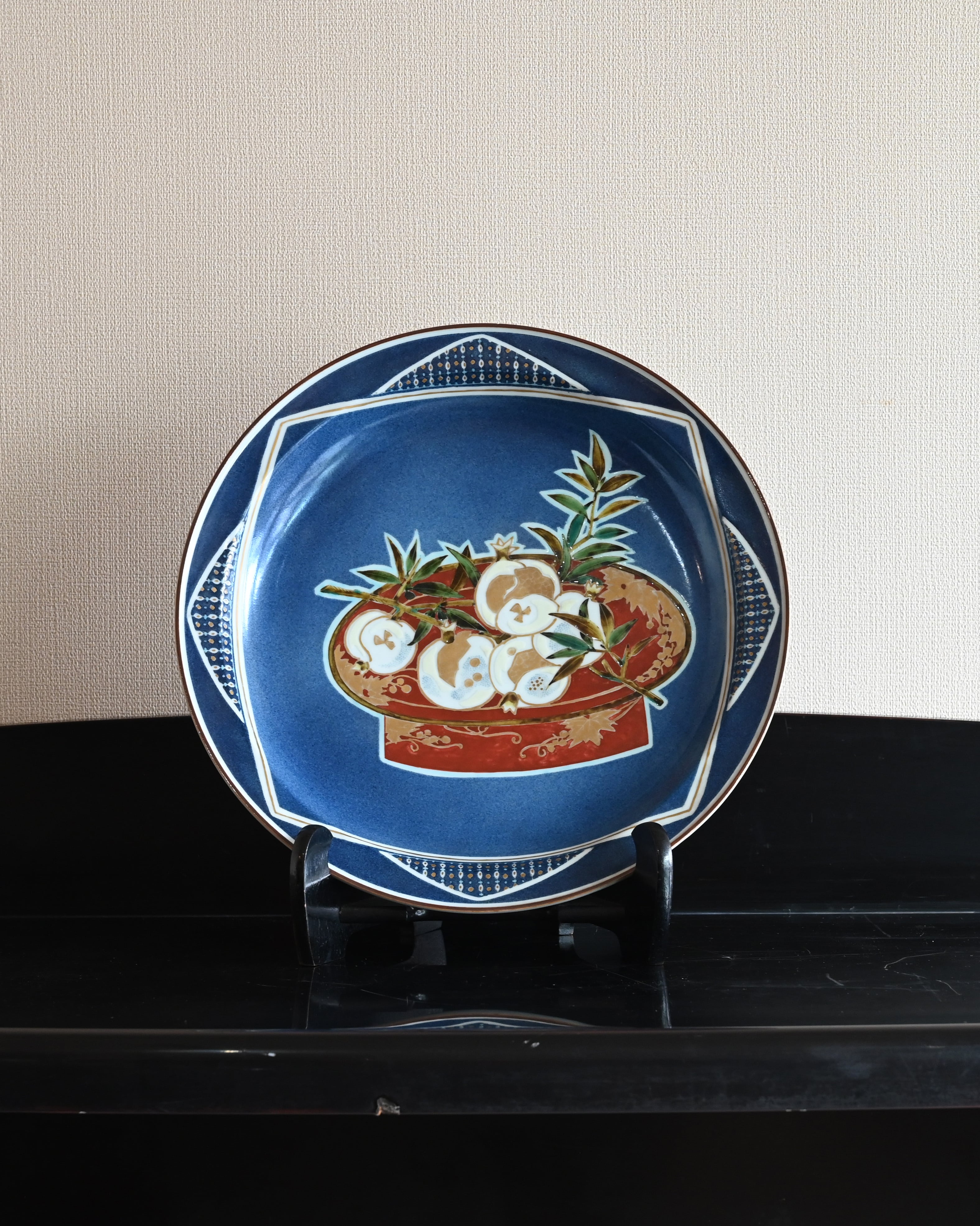 九谷焼 飾皿 北出塔次郎 | 古美術鍋谷 金沢 Nabetani Kanazawa Antique