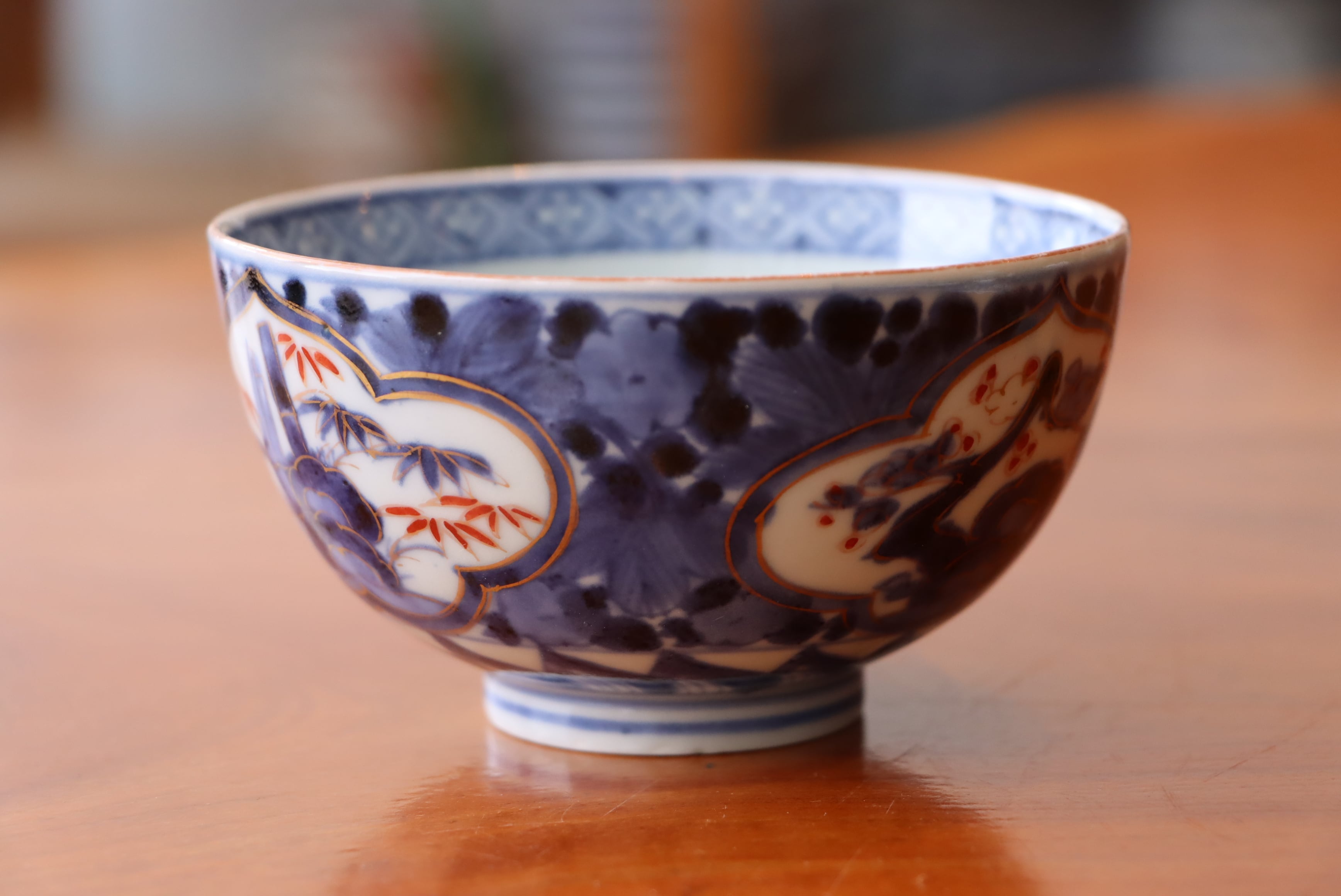 蓋茶碗 古伊万里 染付 松竹梅文 | (有)新原美術