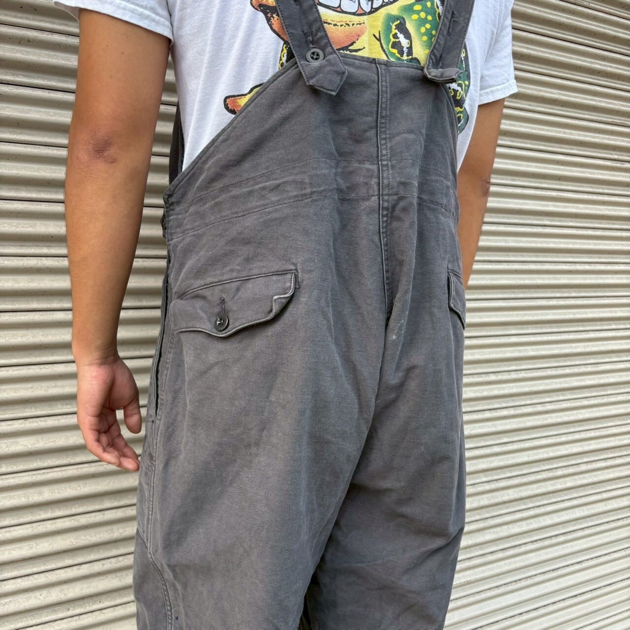 良品 希少 60s ドイツ軍実物 ヴィンテージ グレー モールスキン