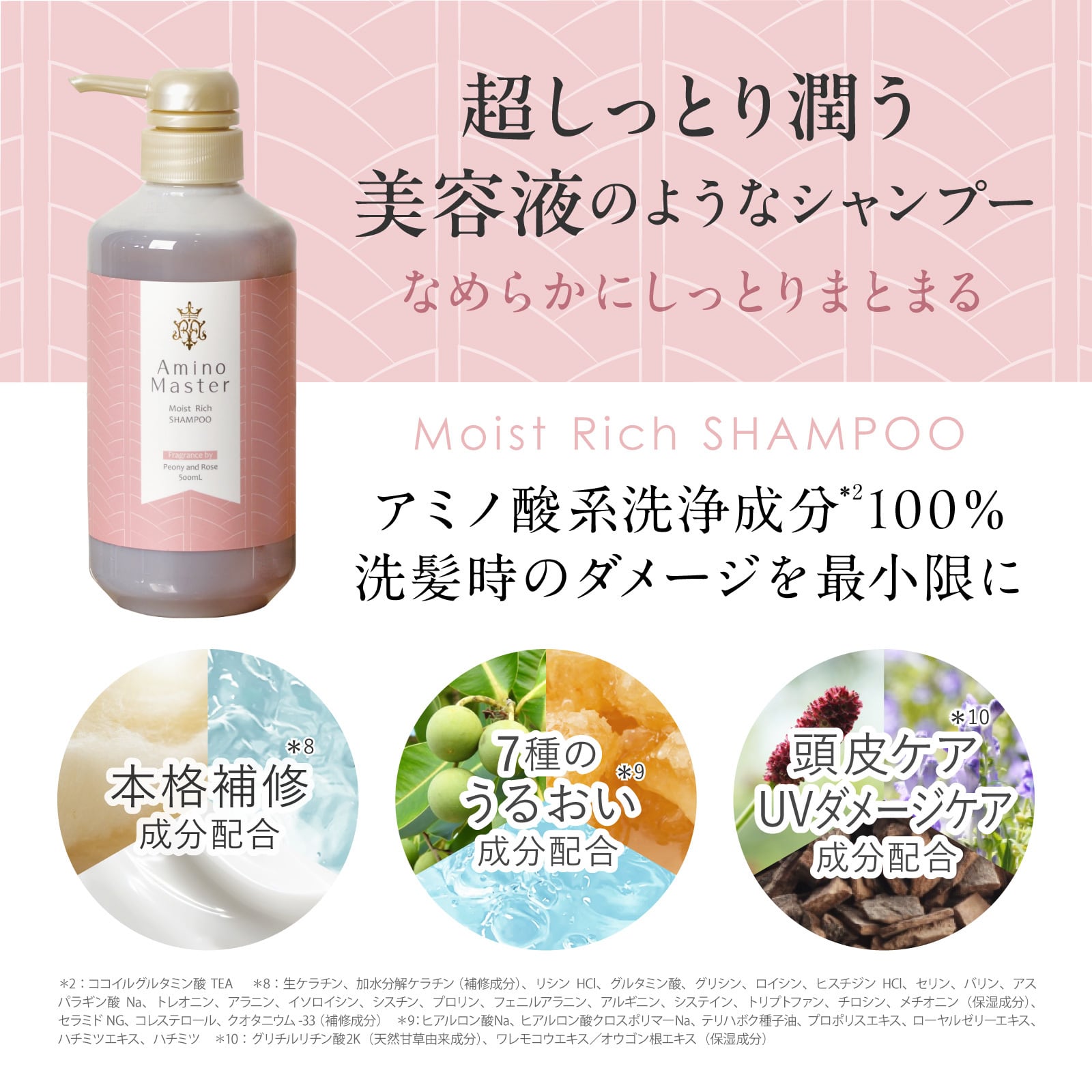 コンパクトサイズ】アミノマスター モイストリッチシャンプー 100mL